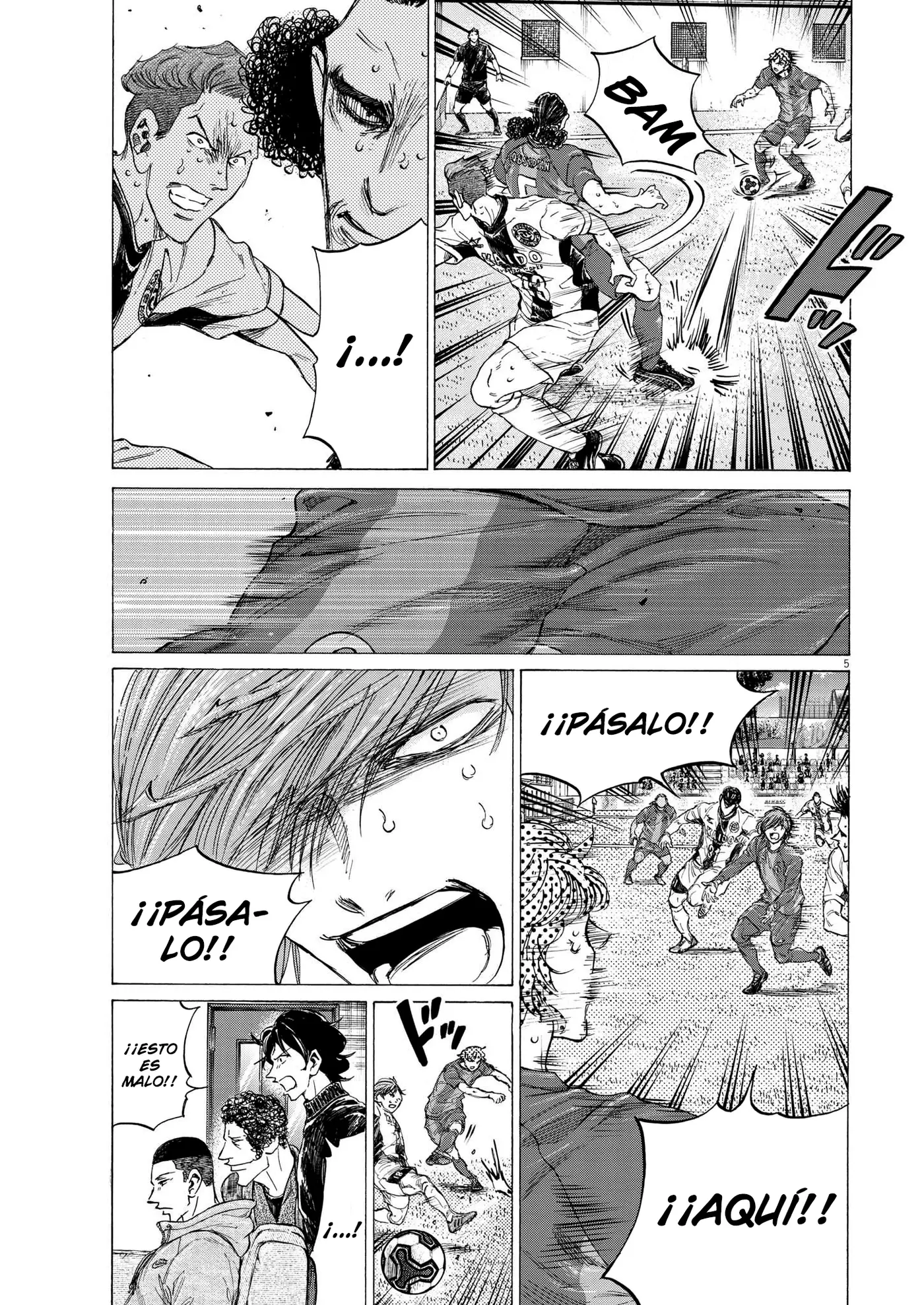 Ao ashi capítulo 361 página 6