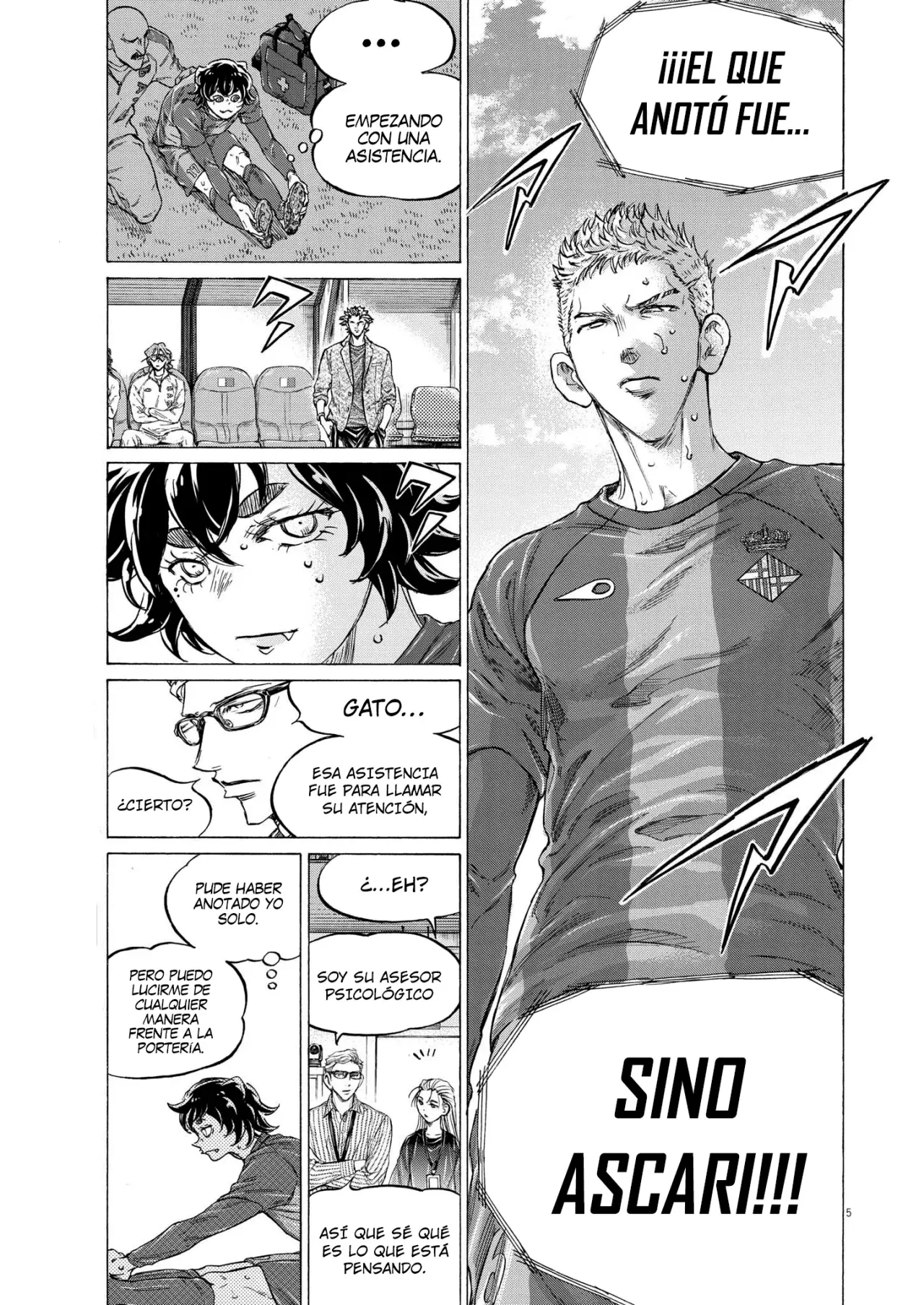 Ao ashi capítulo 362 página 6