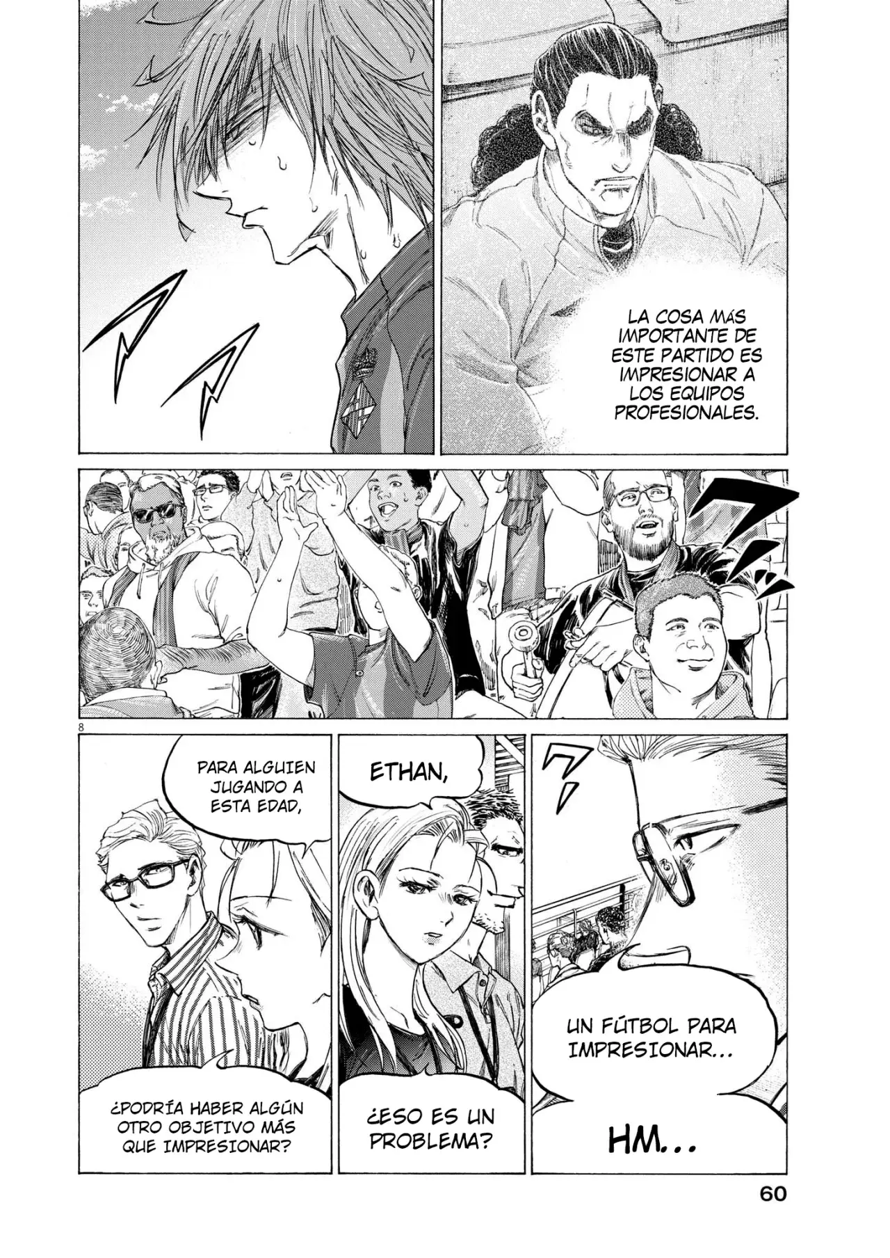 Ao ashi capítulo 362 página 9