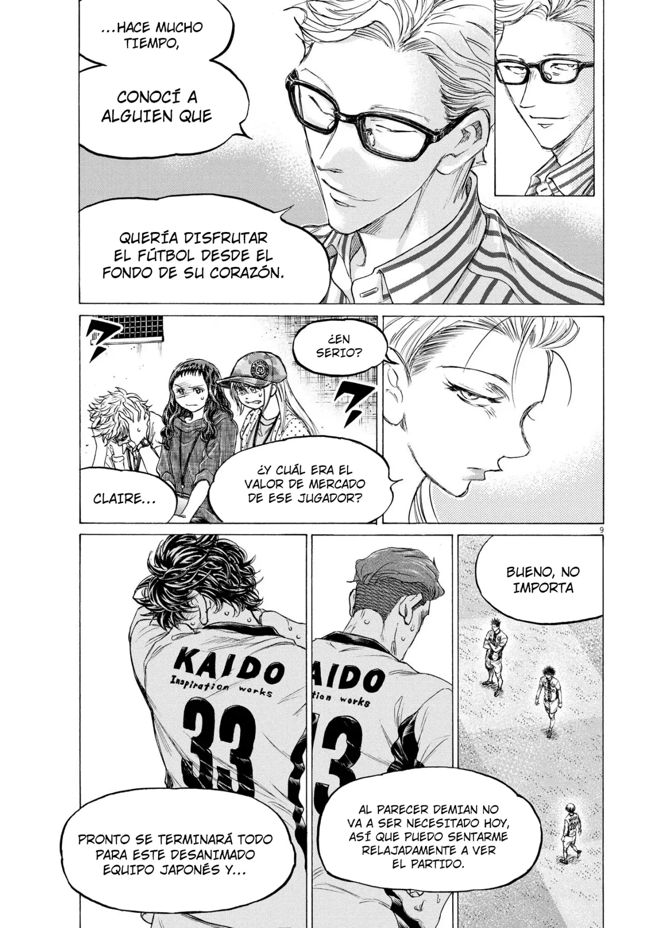 Ao ashi capítulo 362 página 10