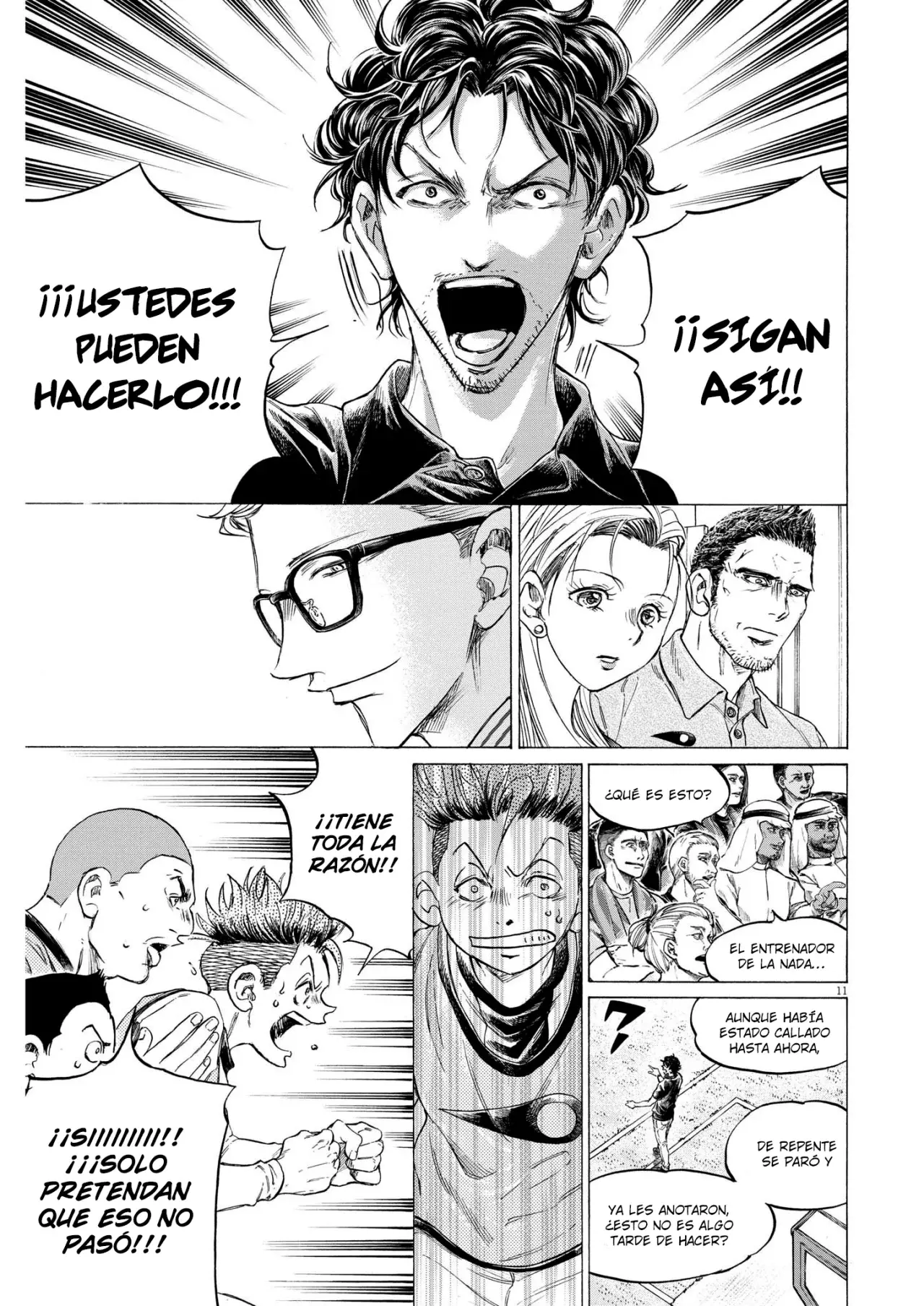 Ao ashi capítulo 362 página 12