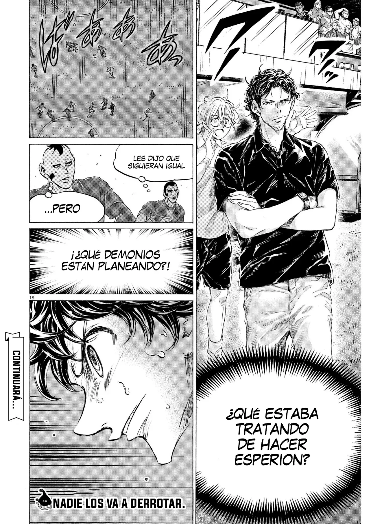 Ao ashi capítulo 362 página 19