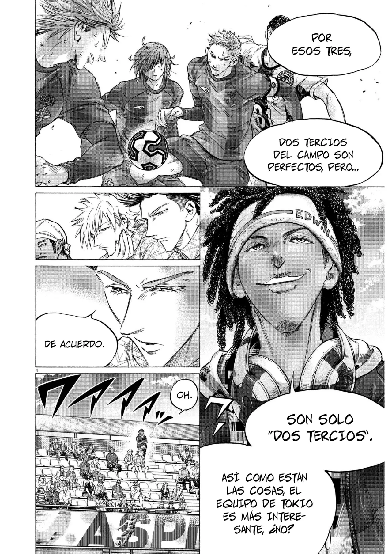 Ao ashi capítulo 363 página 5