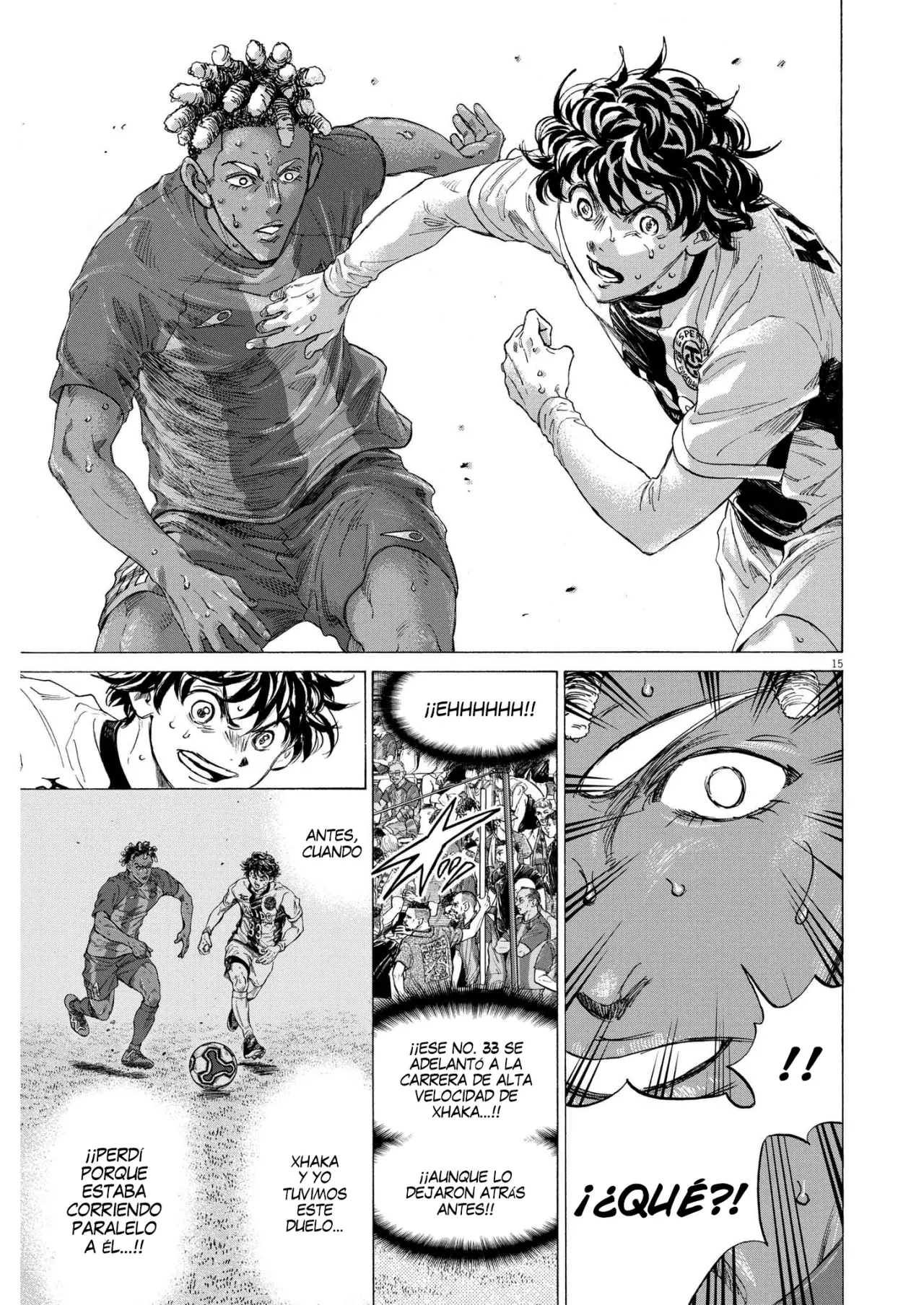 Ao ashi capítulo 363 página 16