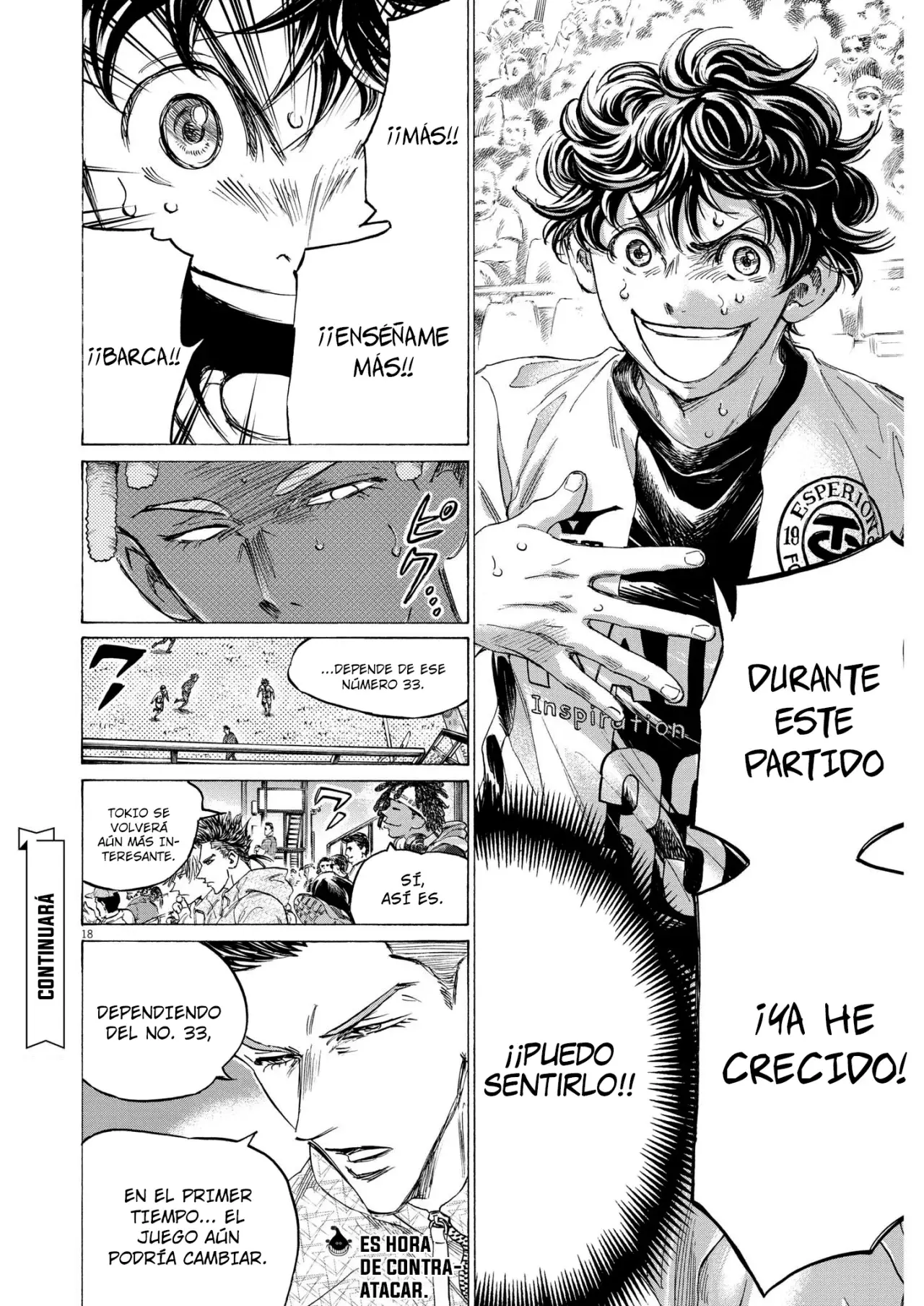 Ao ashi capítulo 363 página 19