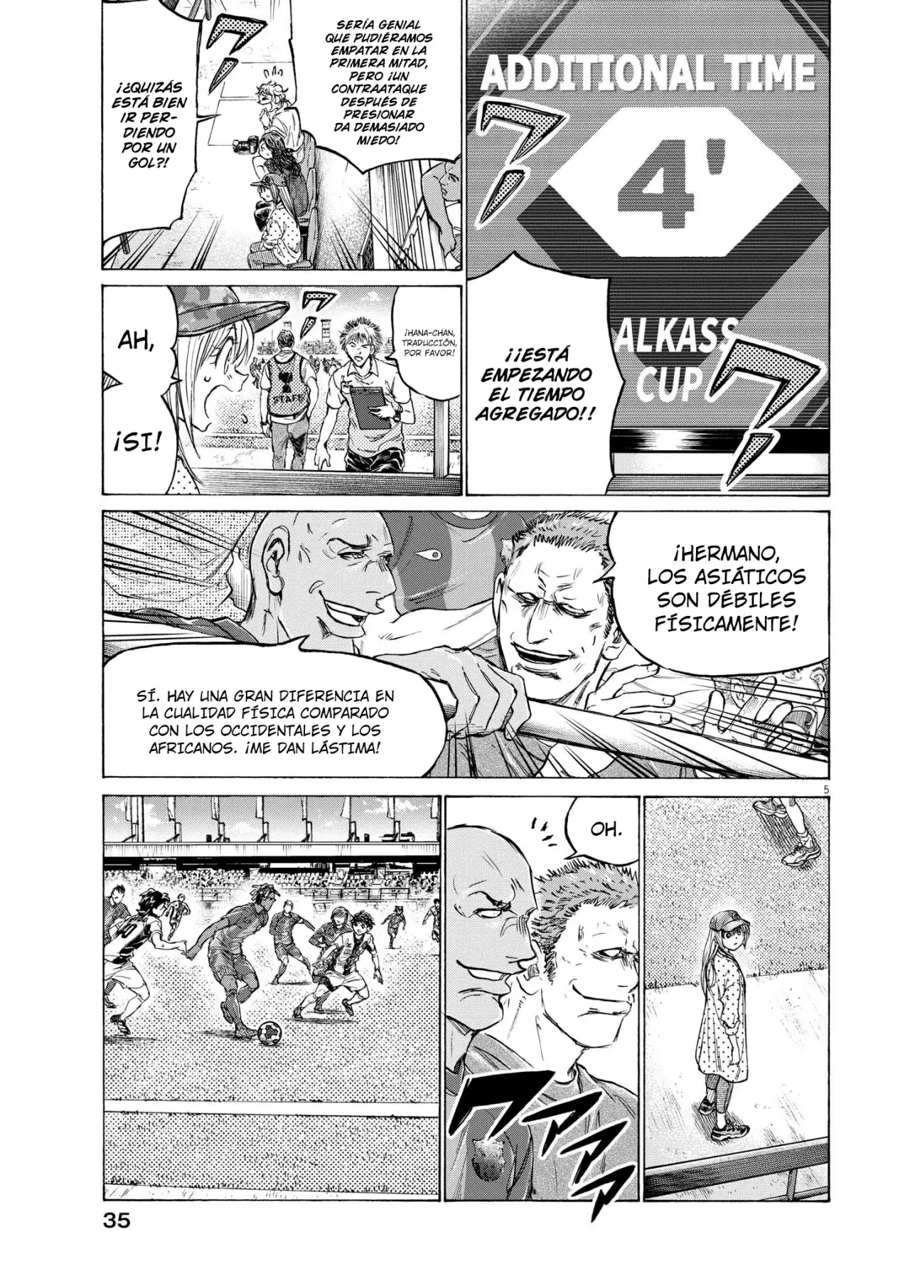 Ao ashi capítulo 364 página 6