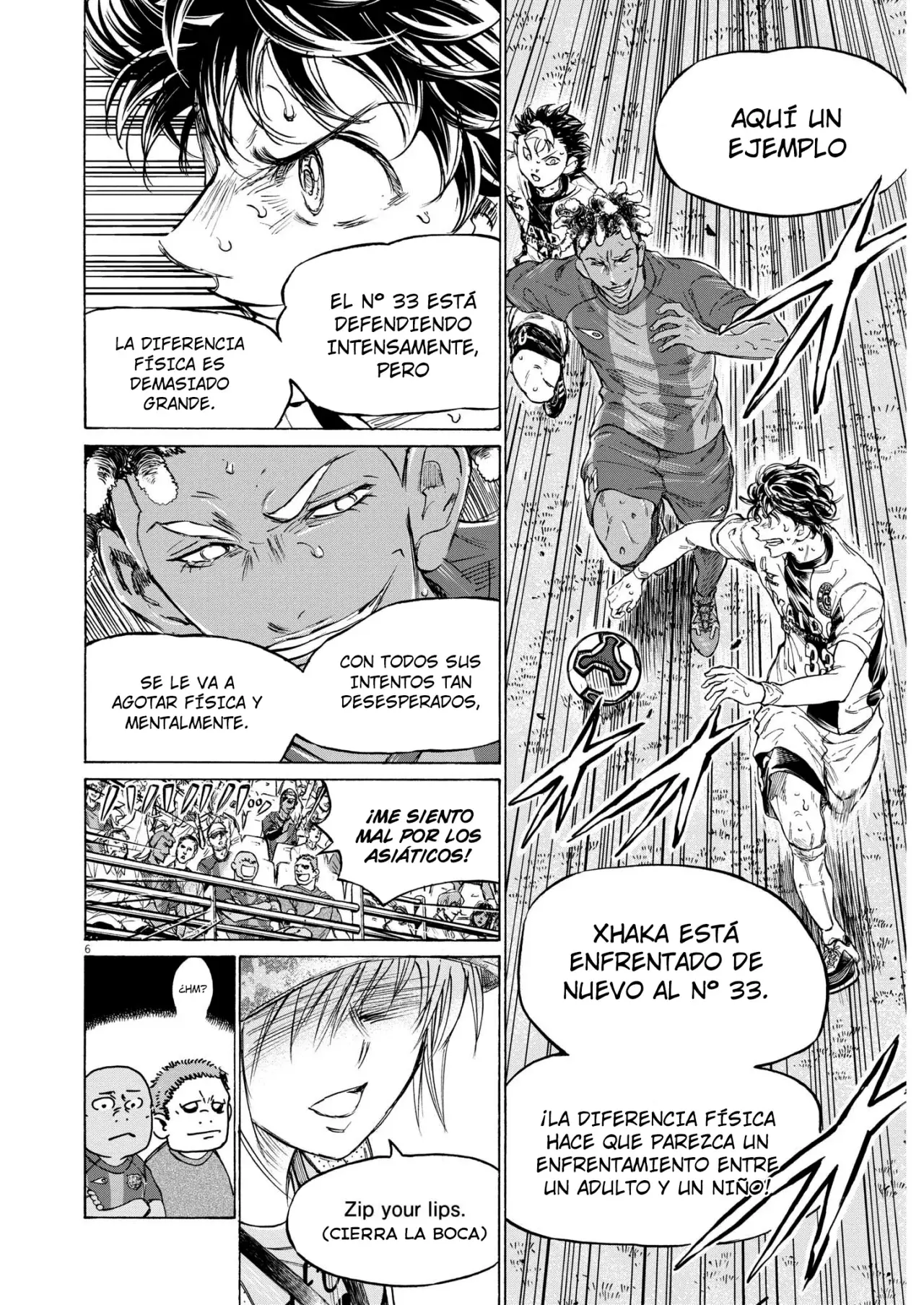 Ao ashi capítulo 364 página 7