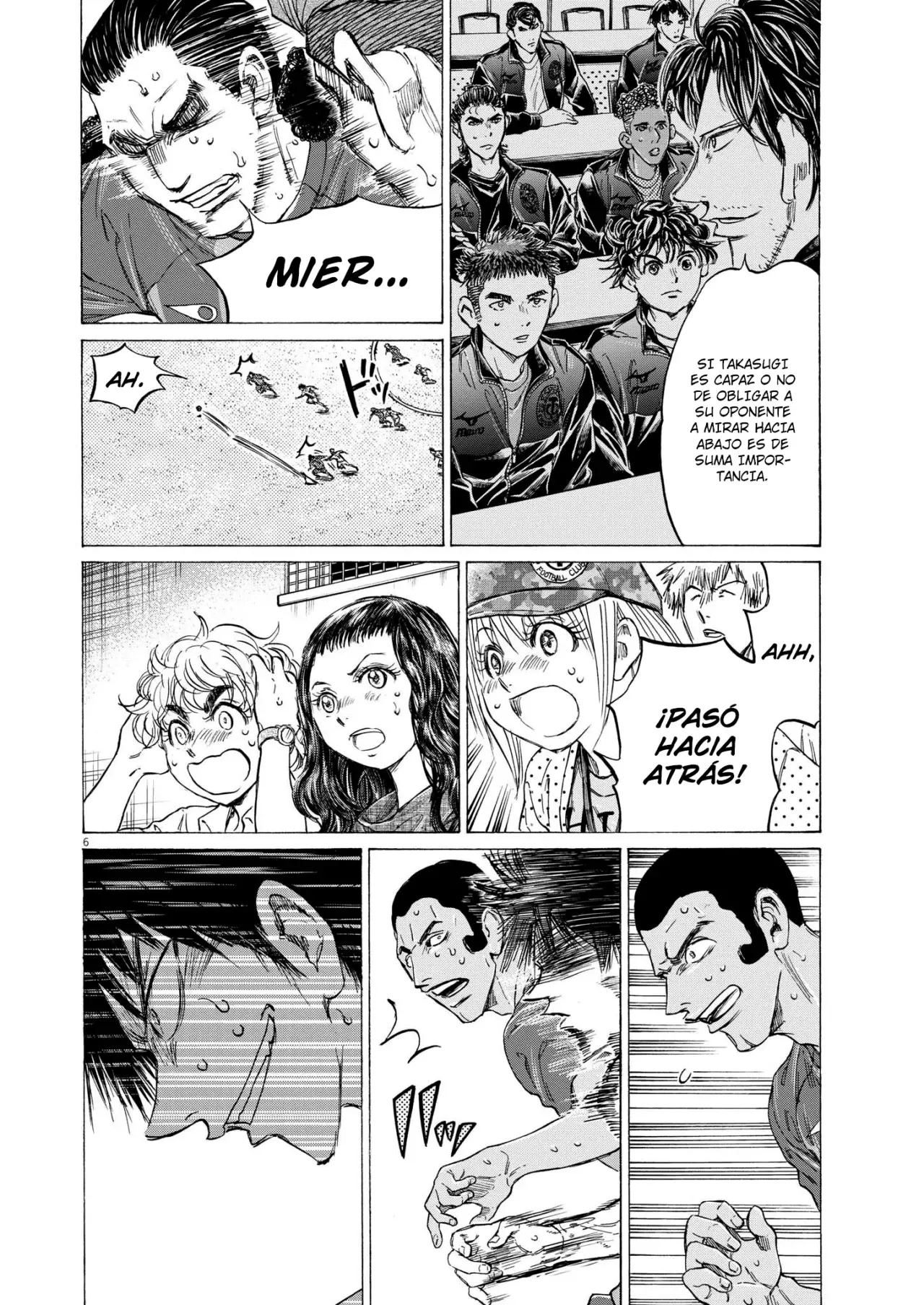 Ao ashi capítulo 365 página 7