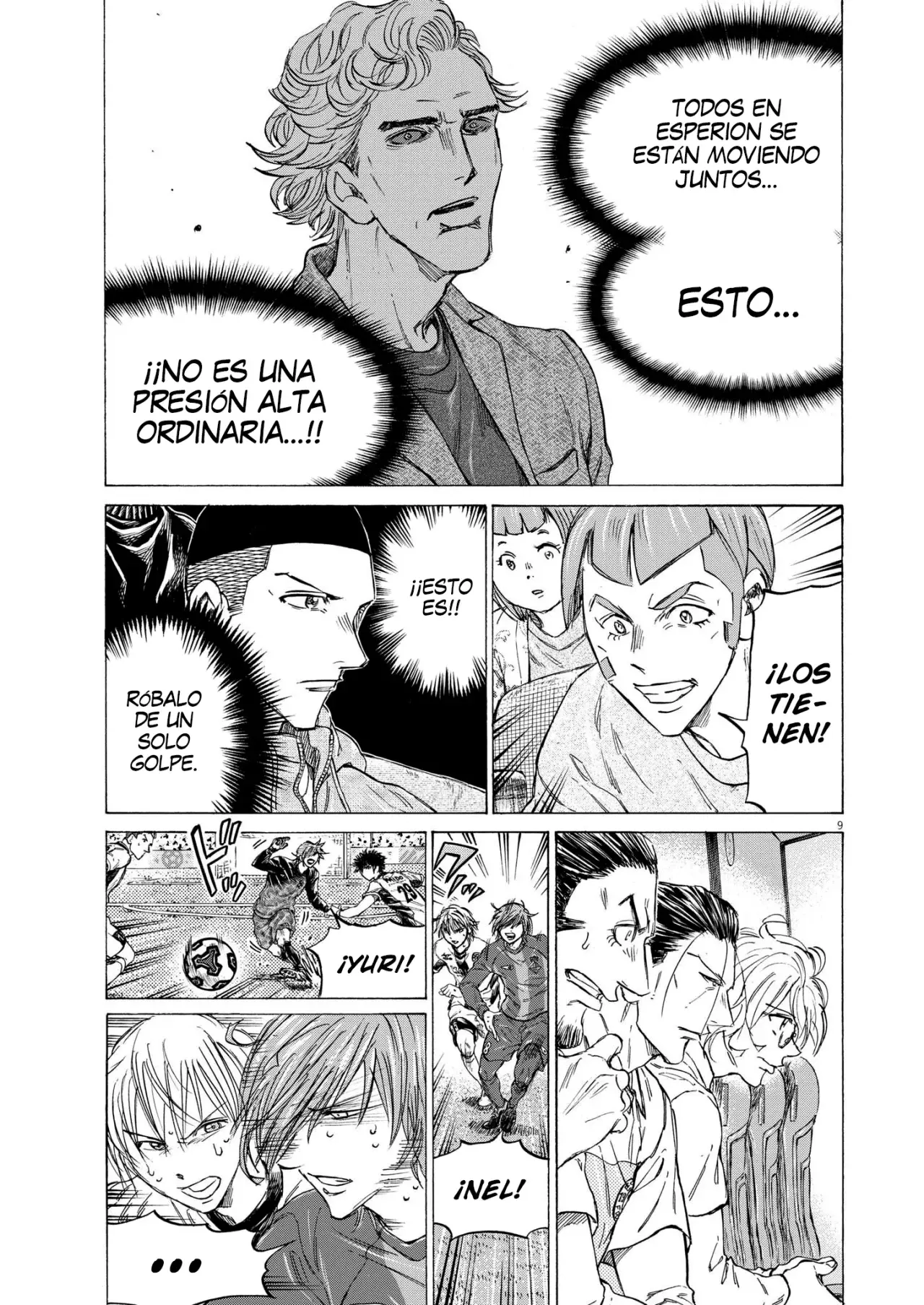 Ao ashi capítulo 365 página 10