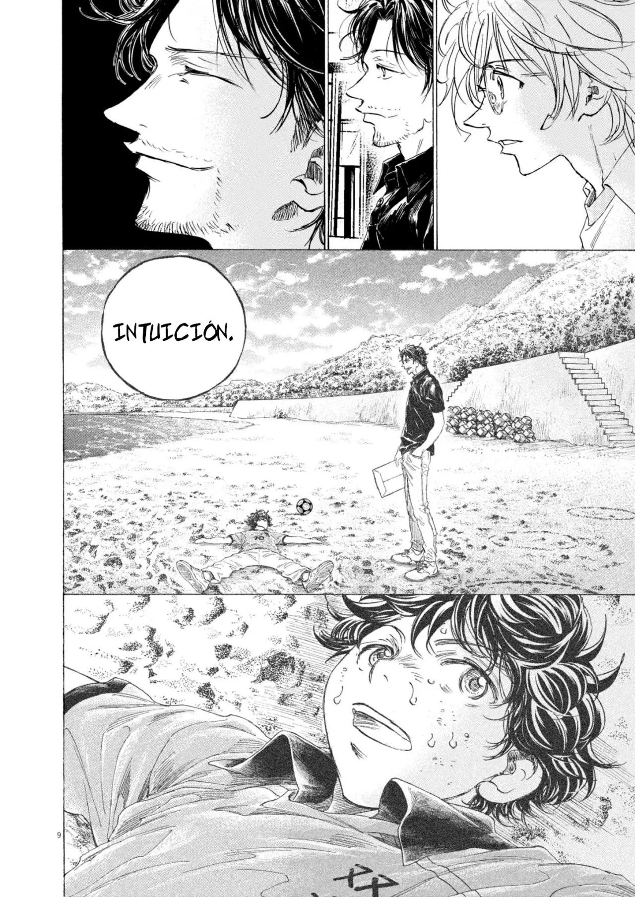 Ao ashi capítulo 366 página 10