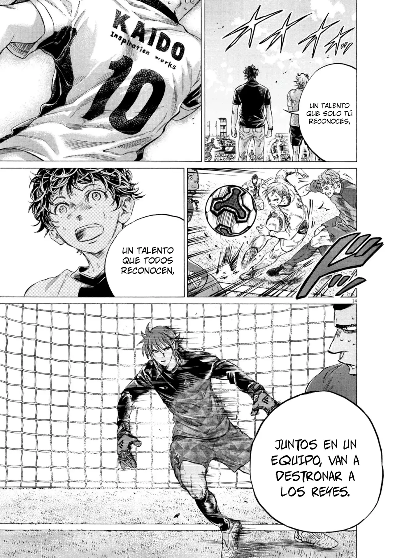 Ao ashi capítulo 366 página 15