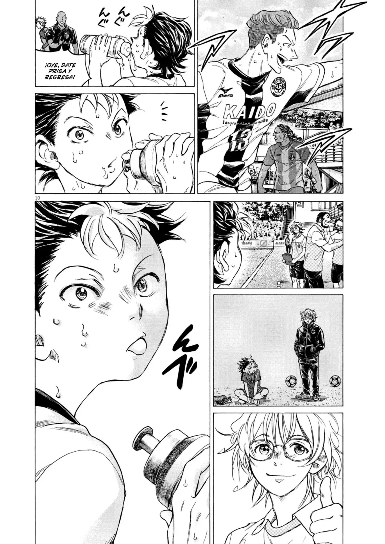 Ao ashi capítulo 367 página 10
