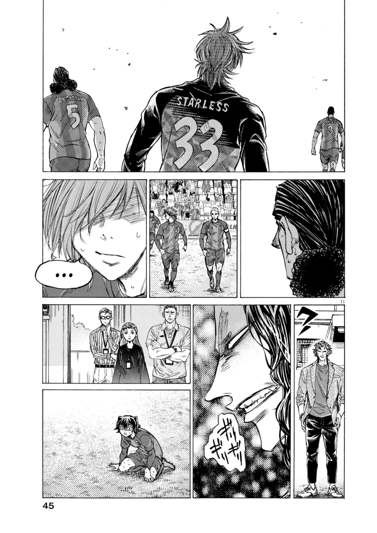 Ao ashi capítulo 367 página 11