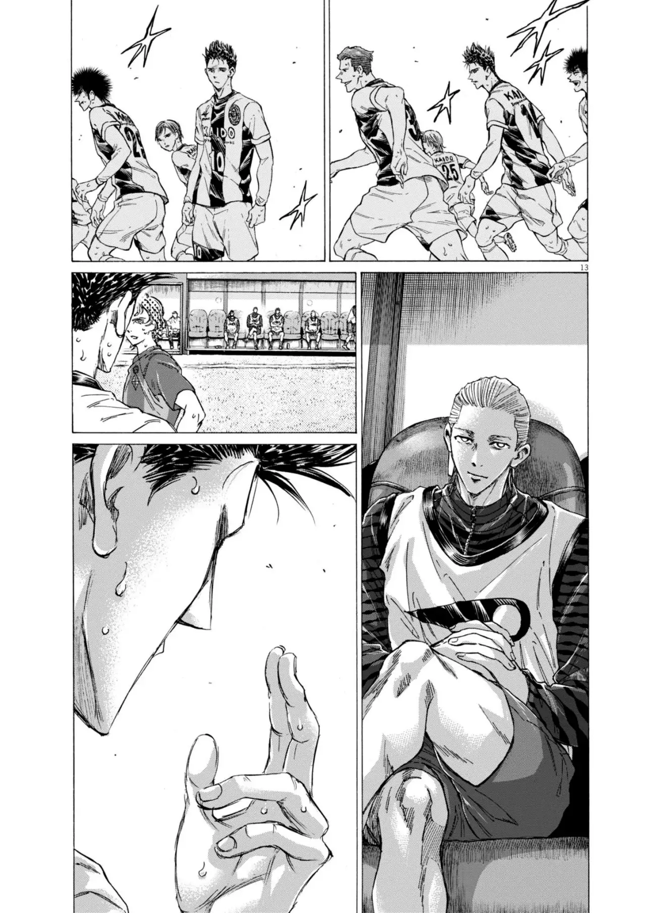 Ao ashi capítulo 367 página 13