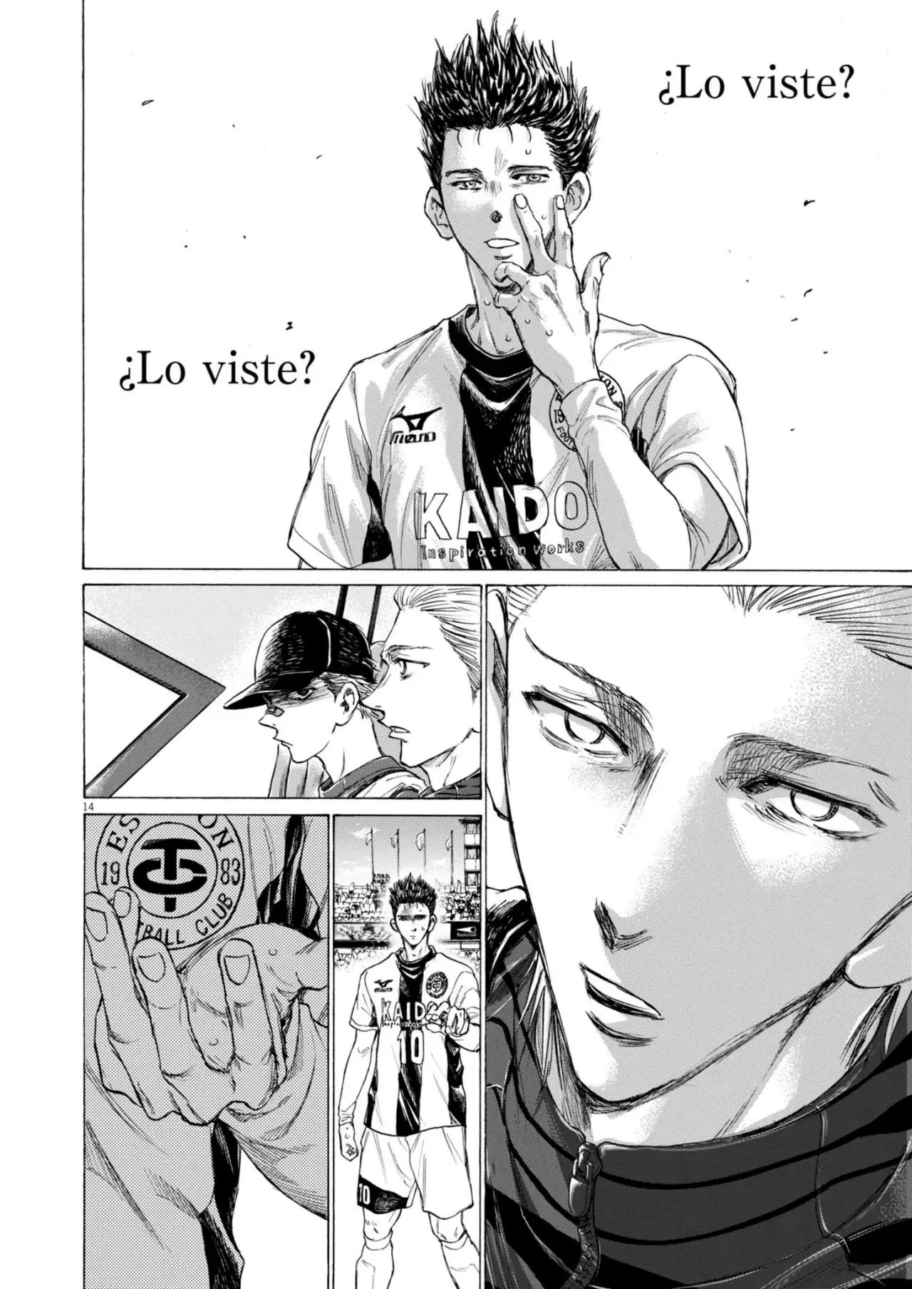 Ao ashi capítulo 367 página 14