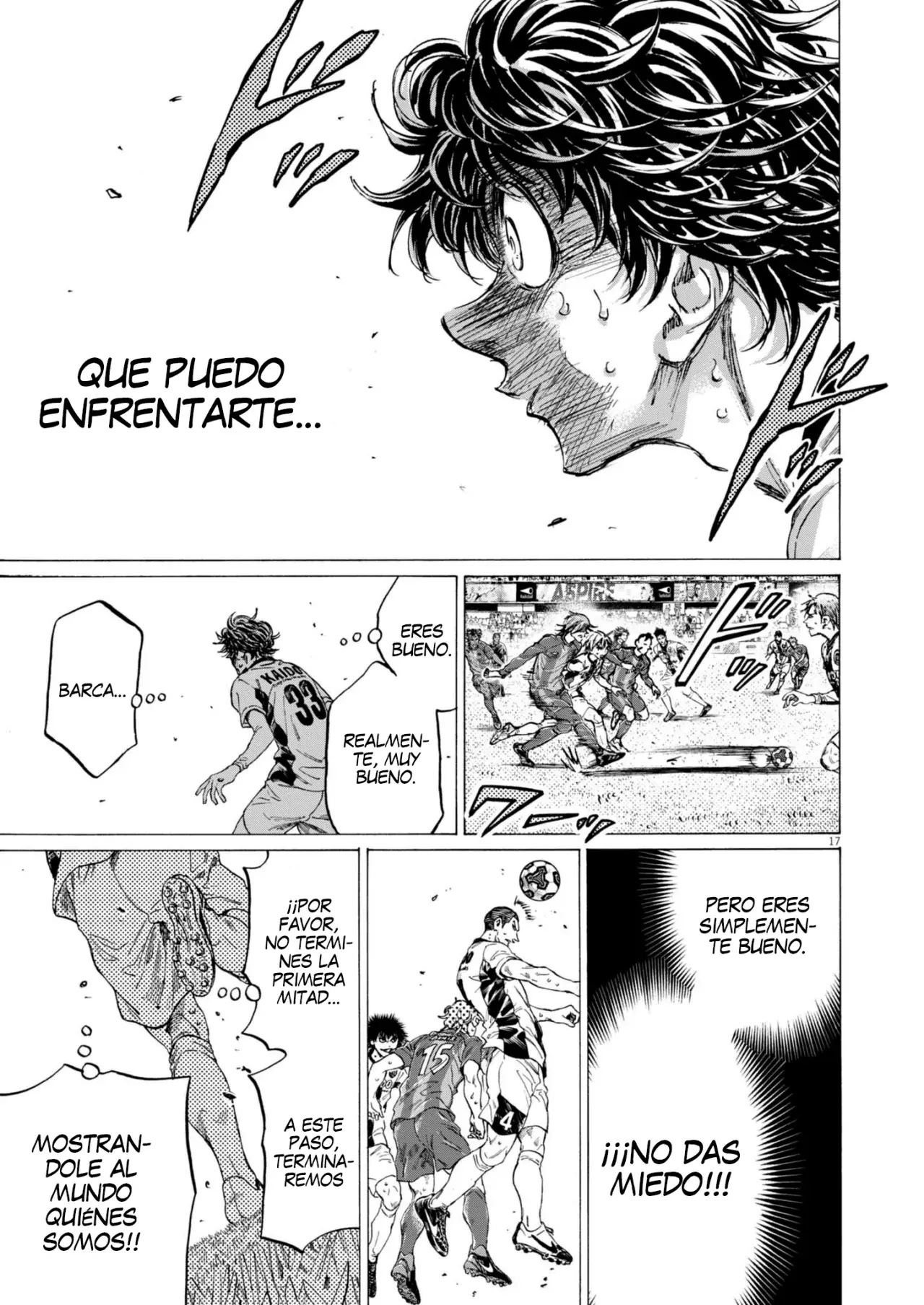 Ao ashi capítulo 367 página 17