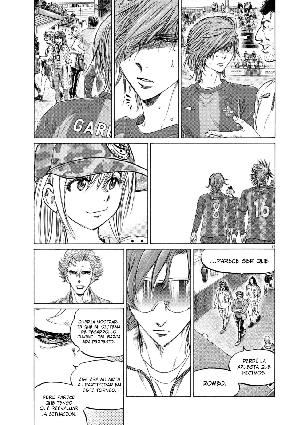 Ao ashi capítulo 368 página 19