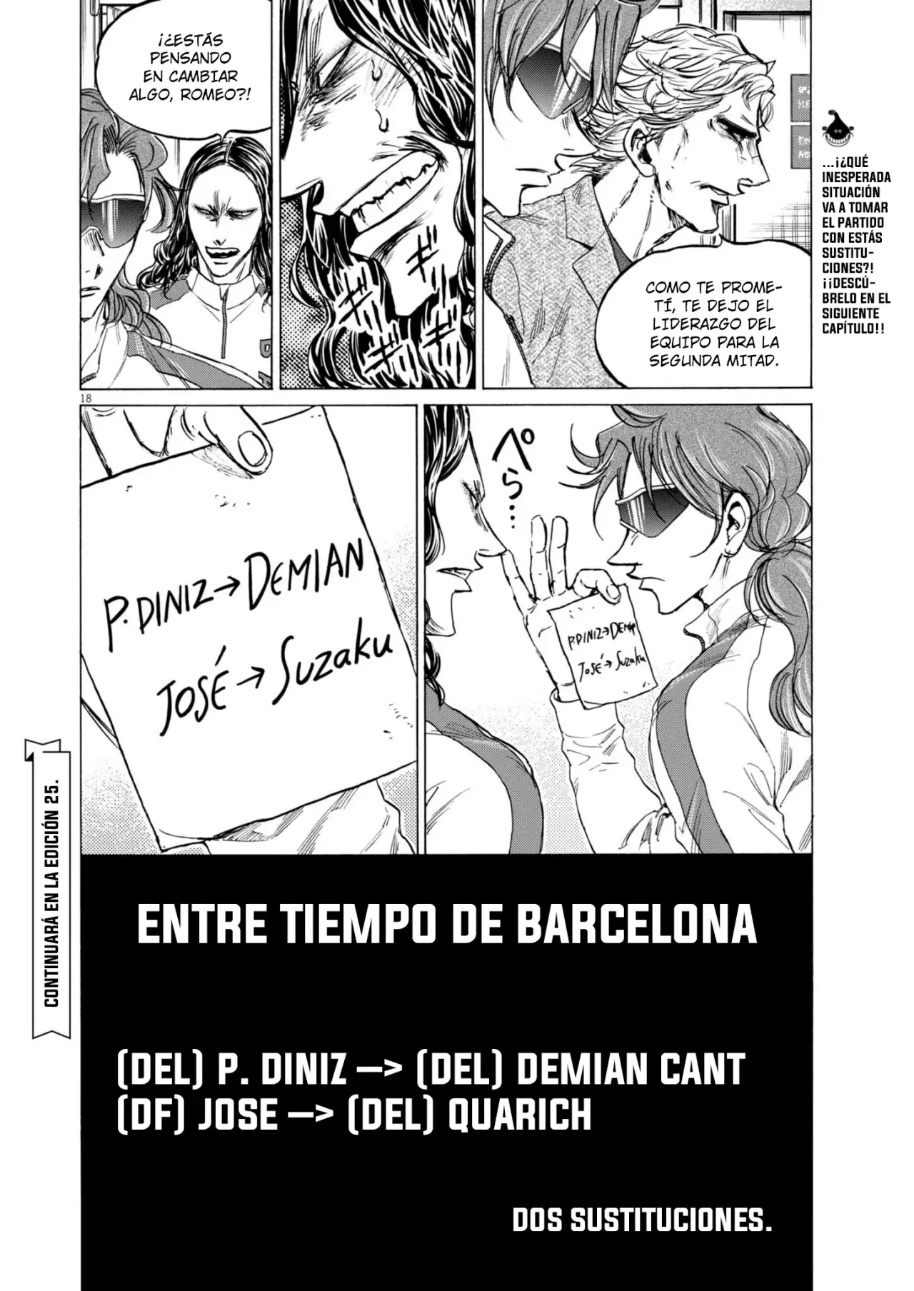 Ao ashi capítulo 368 página 20