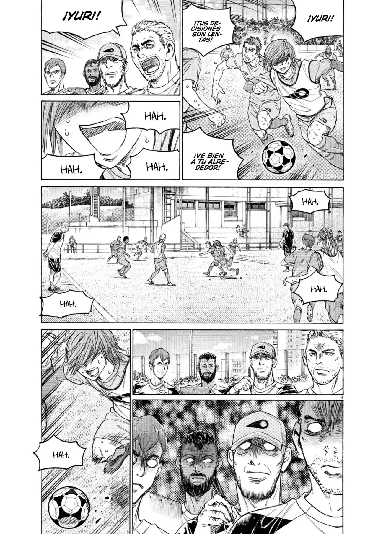 Ao ashi capítulo 369 página 10