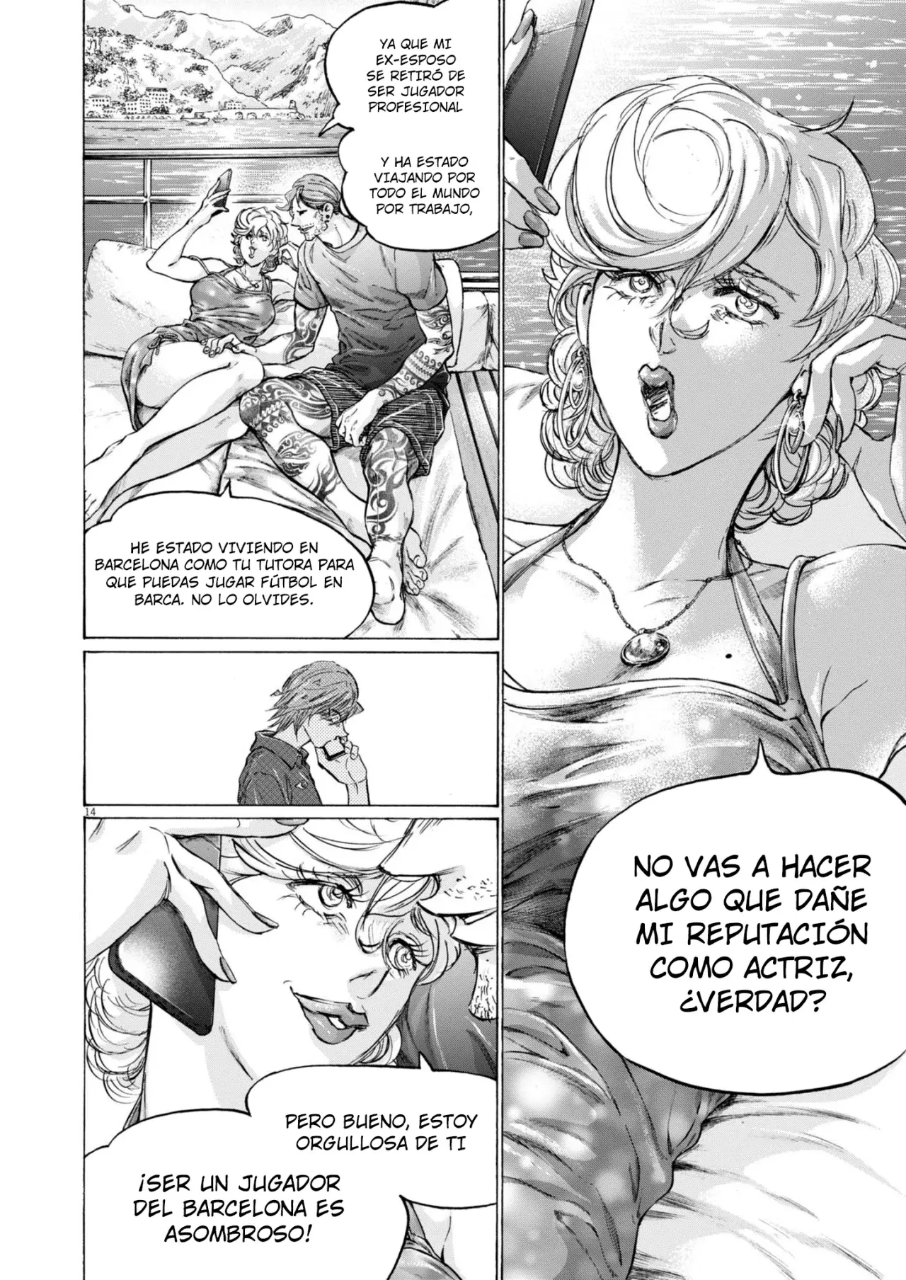 Ao ashi capítulo 370 página 15