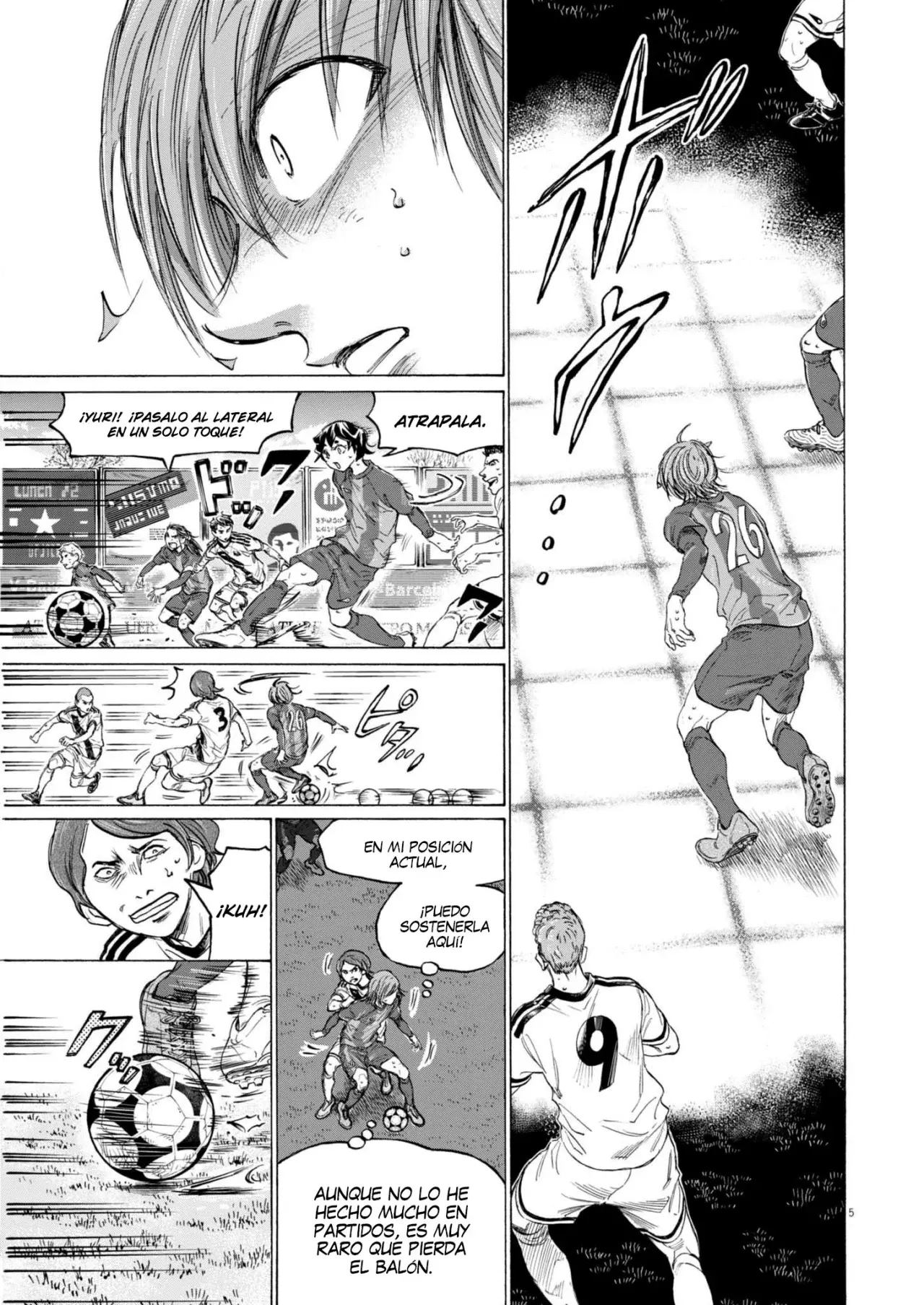 Ao ashi capítulo 371 página 6