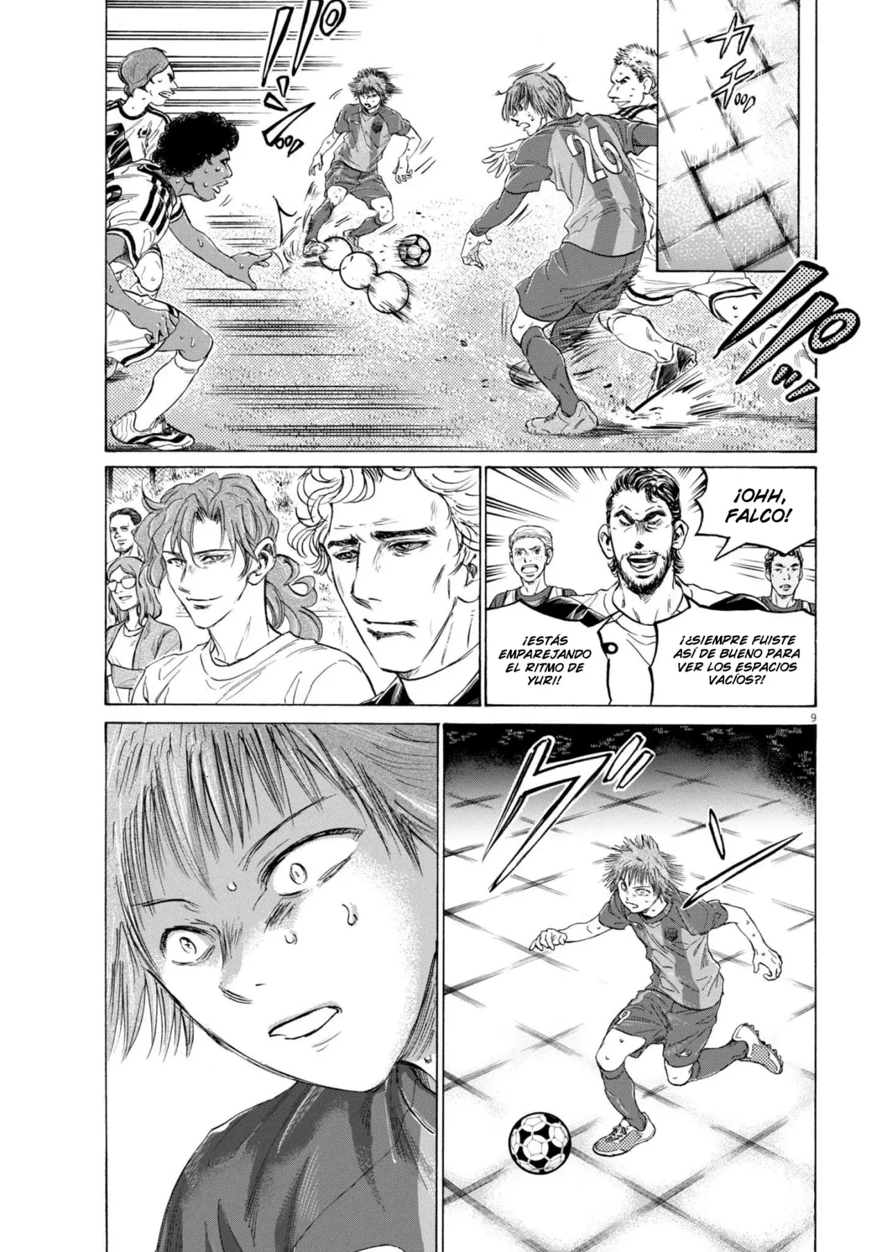 Ao ashi capítulo 371 página 10
