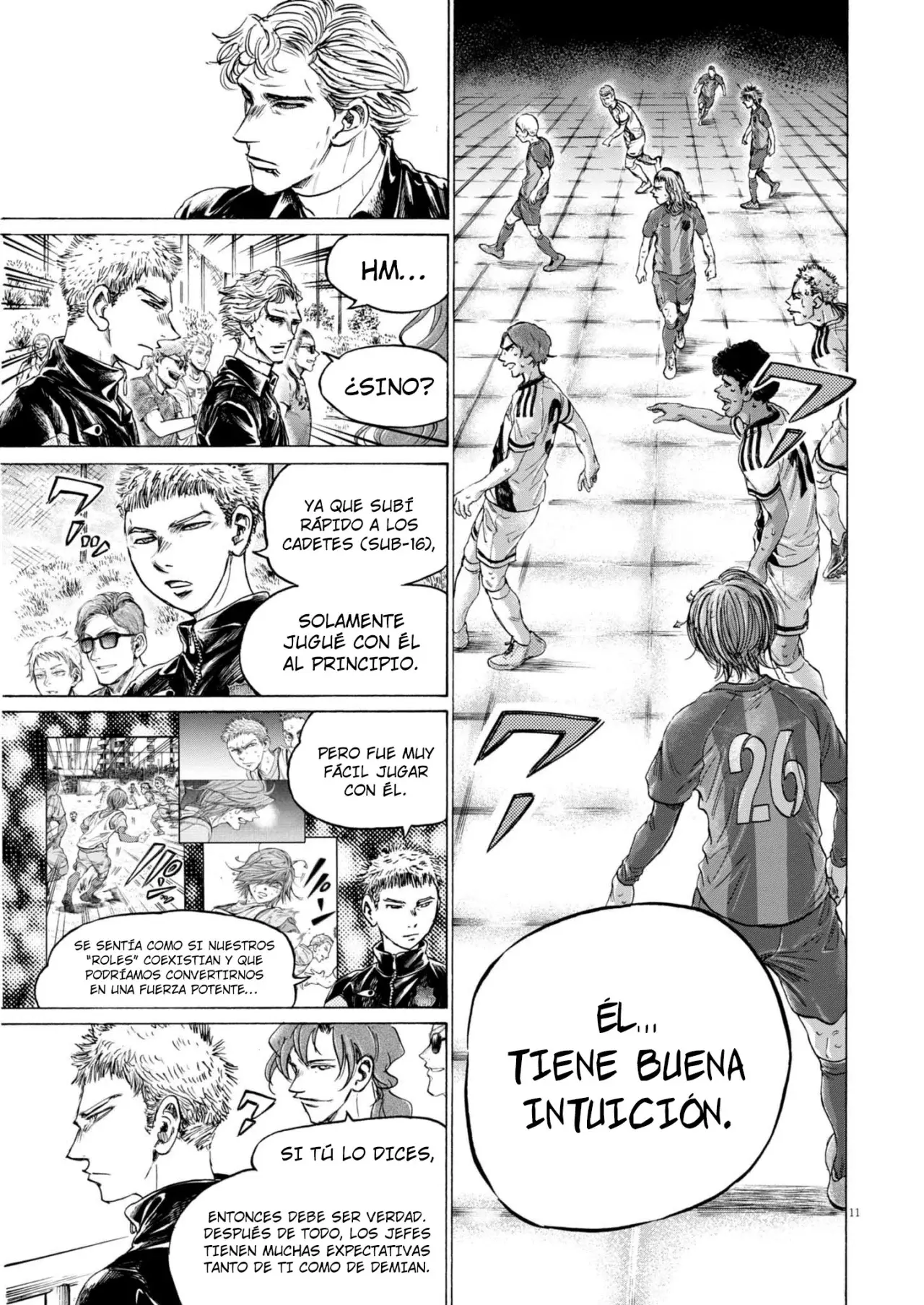 Ao ashi capítulo 371 página 12