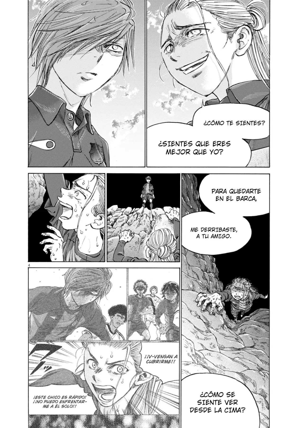 Ao ashi capítulo 372 página 5