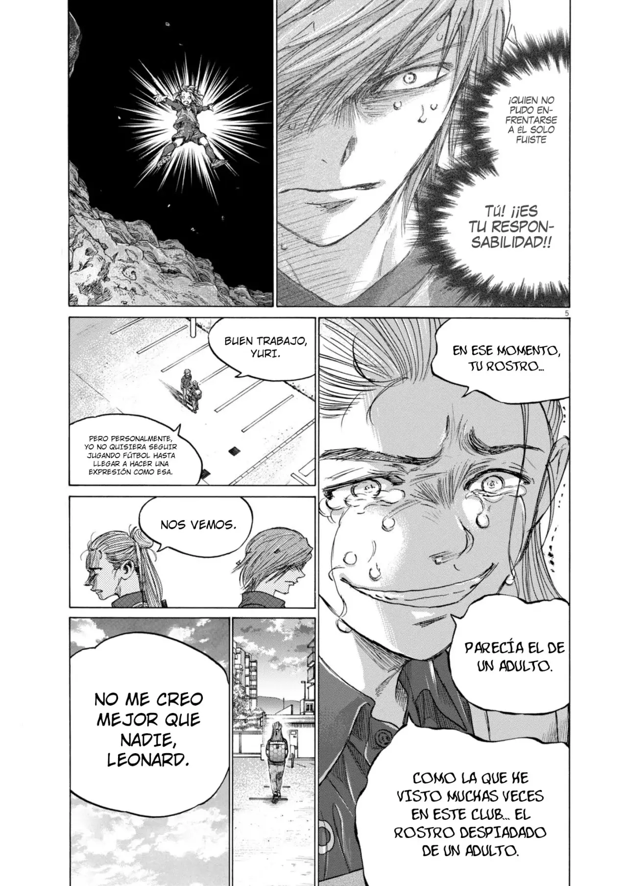Ao ashi capítulo 372 página 6
