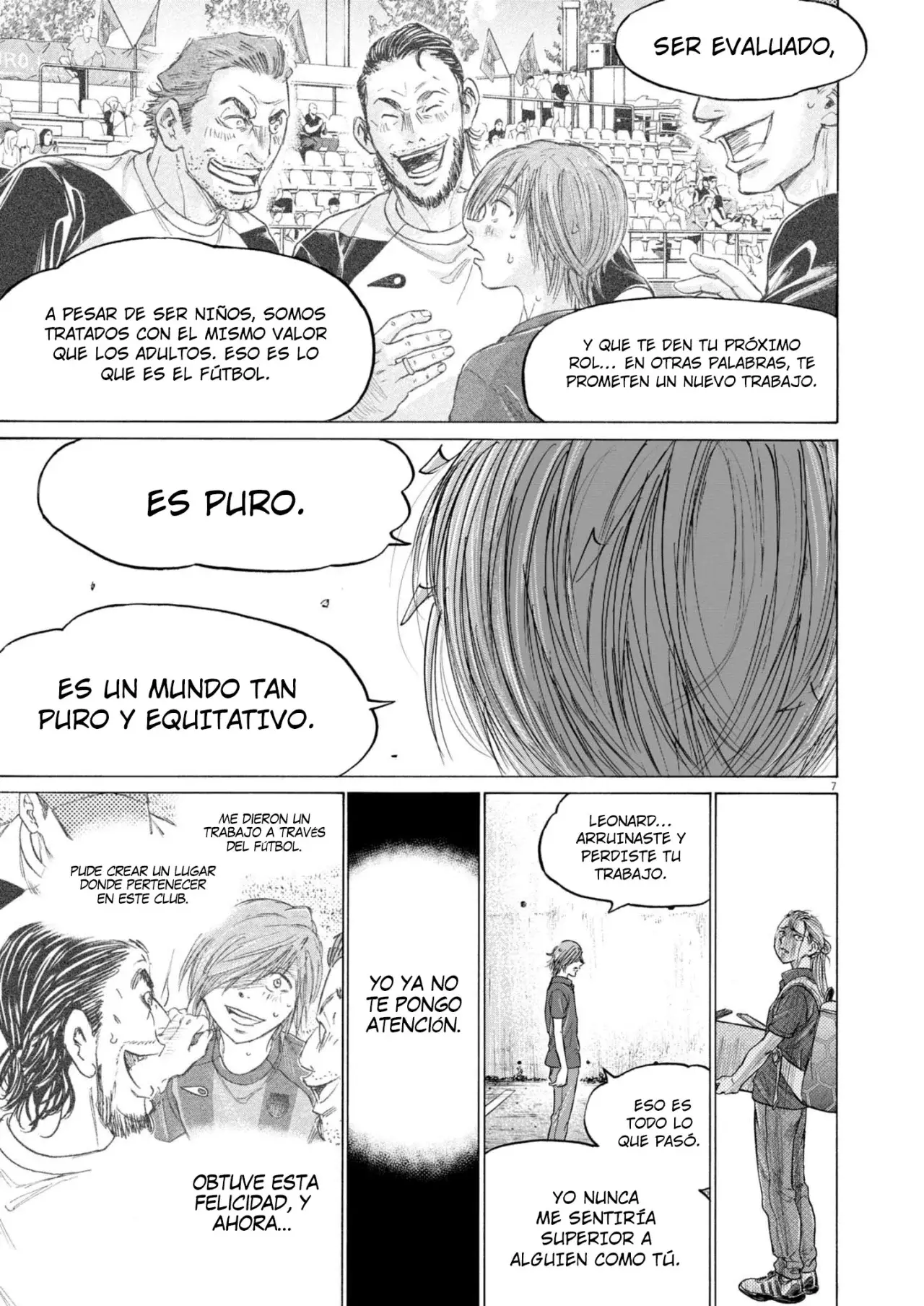 Ao ashi capítulo 372 página 8