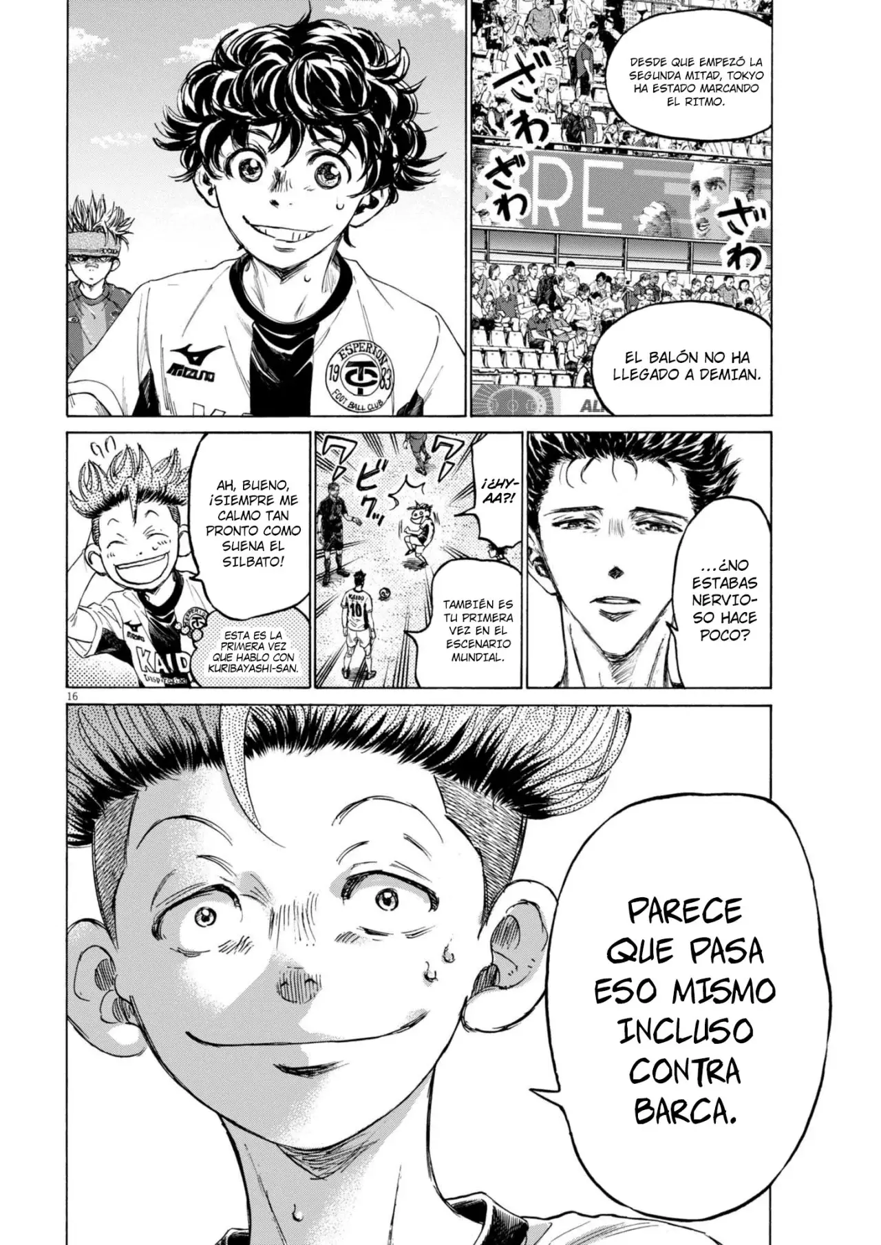 Ao ashi capítulo 373 página 17