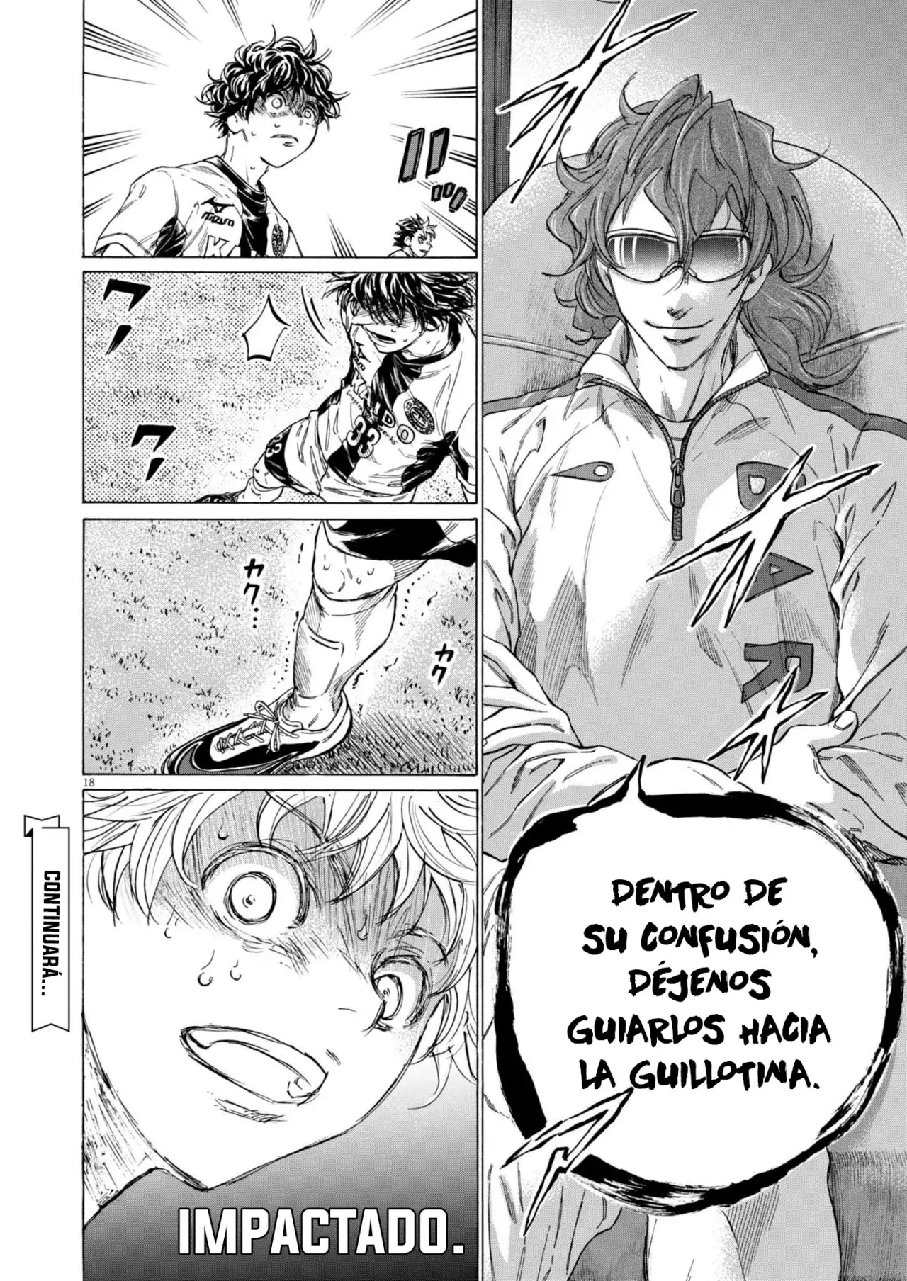 Ao ashi capítulo 375 página 19