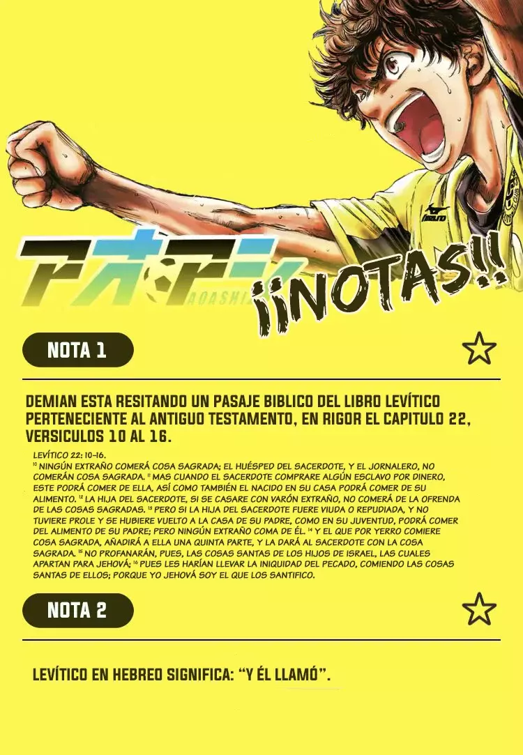 Ao ashi capítulo 375 página 20
