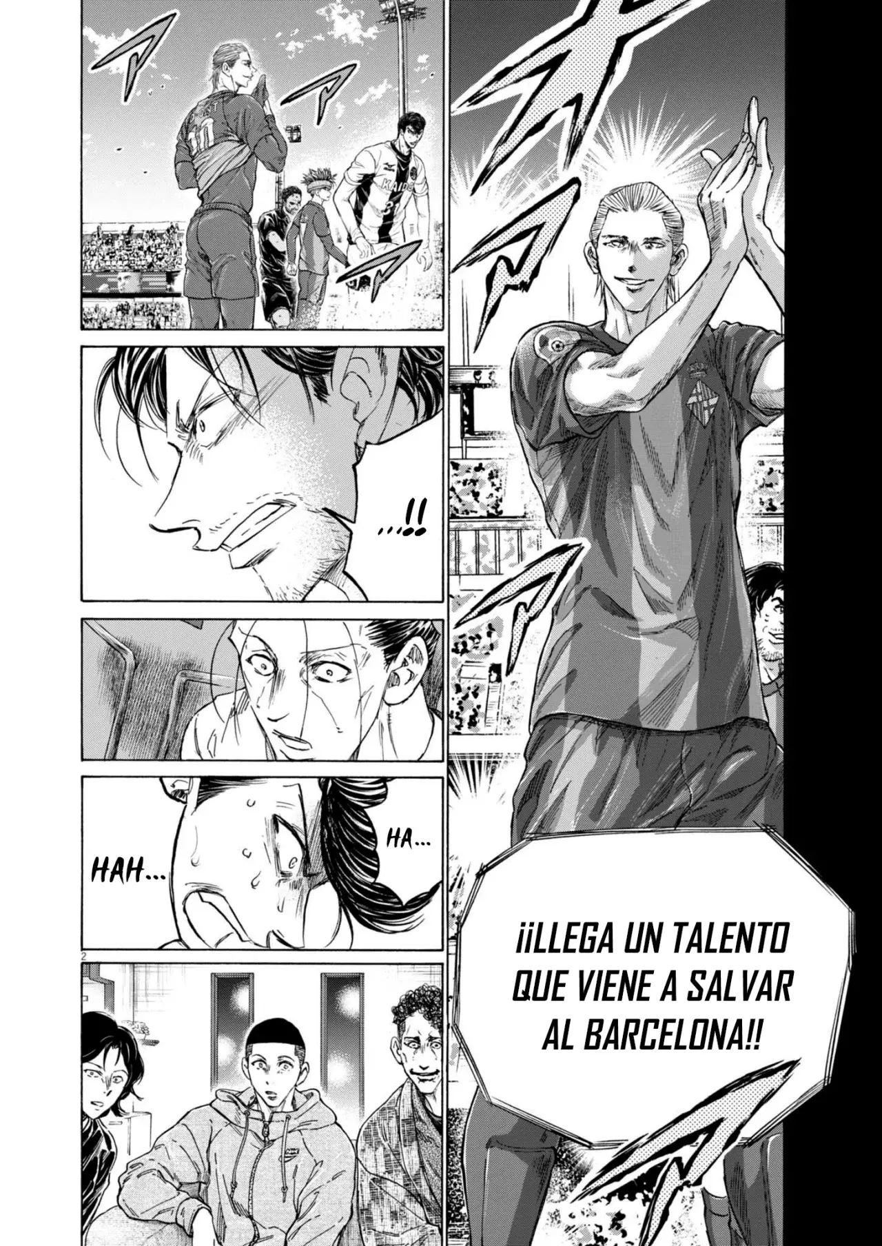Ao ashi capítulo 376 página 4