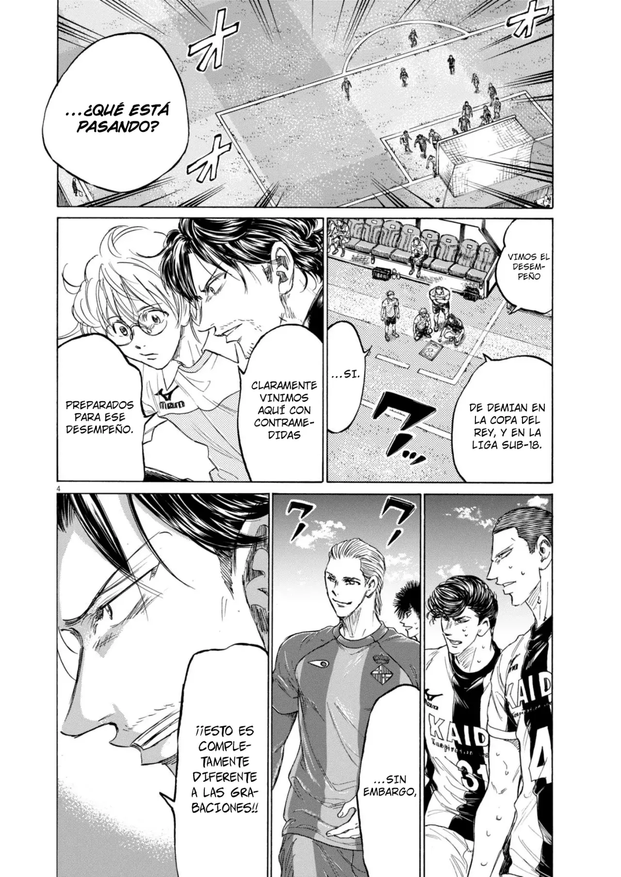 Ao ashi capítulo 376 página 6