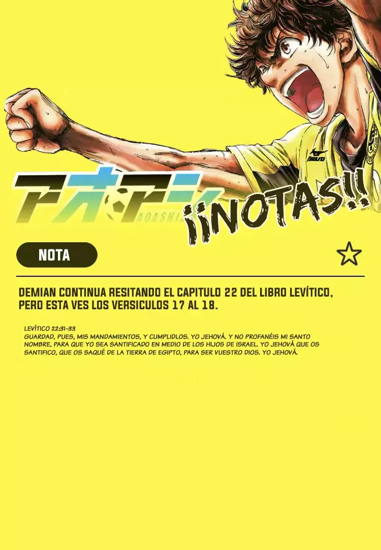 Ao ashi capítulo 376 página 21