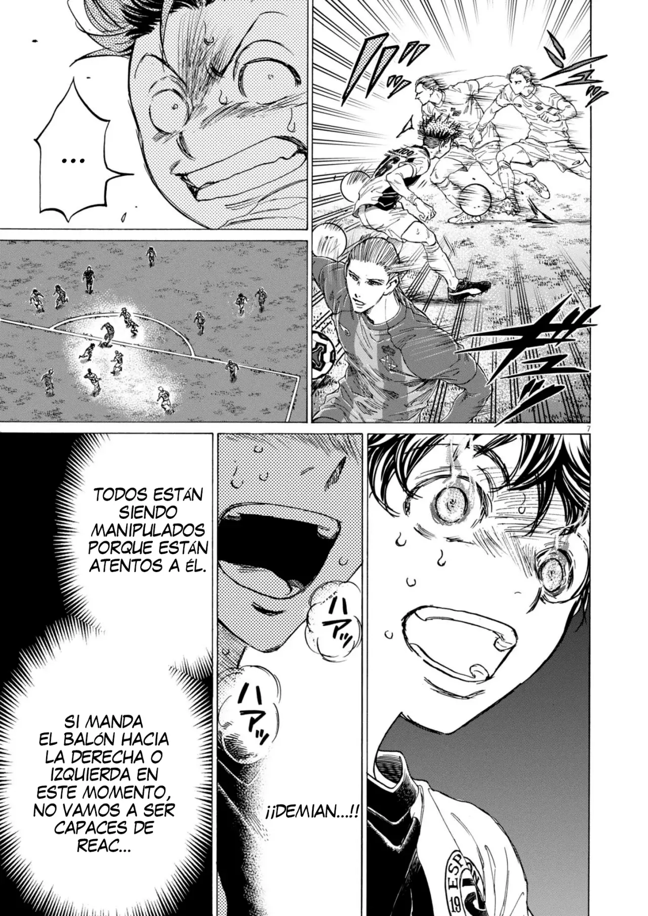 Ao ashi capítulo 377 página 8