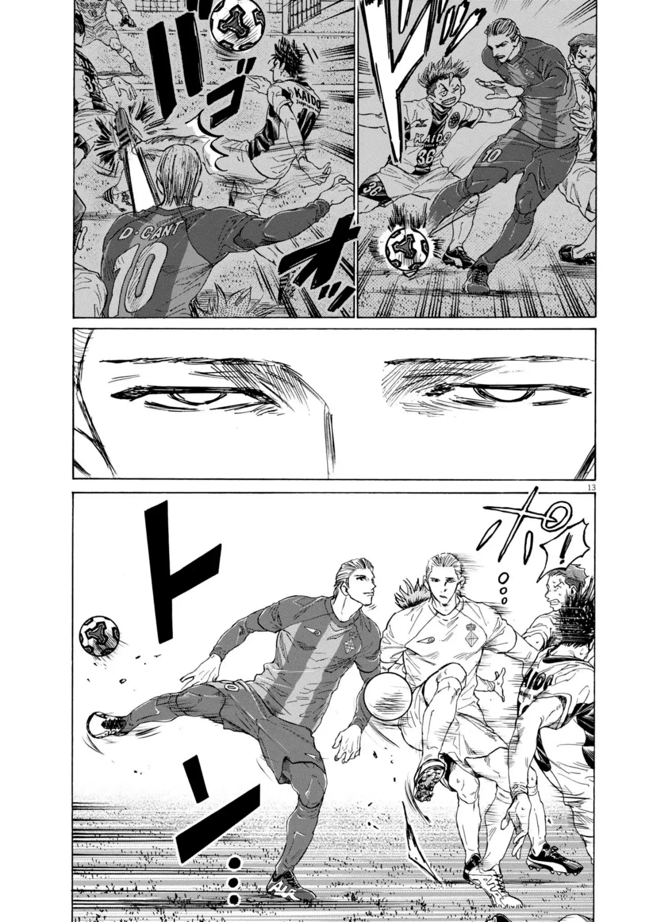 Ao ashi capítulo 377 página 14