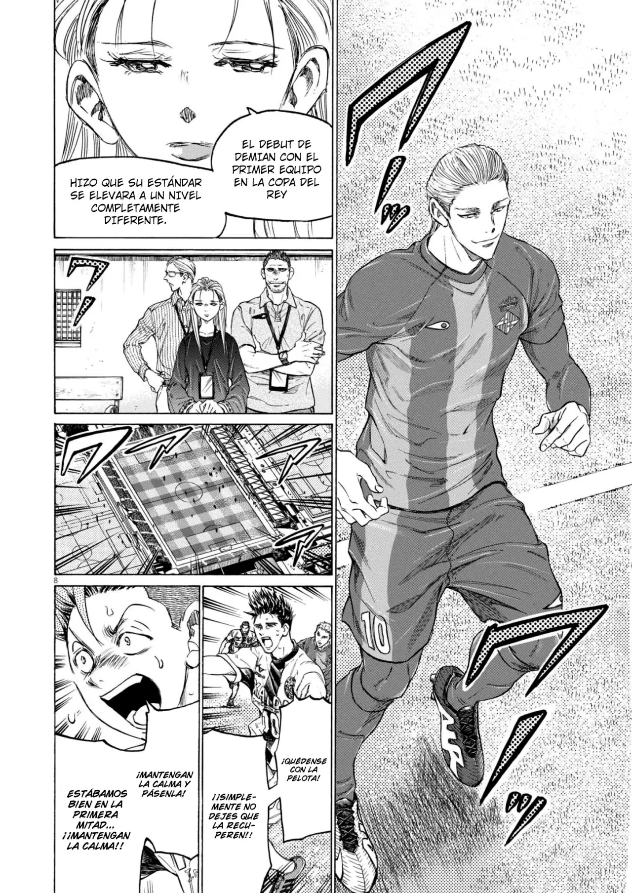 Ao ashi capítulo 378 página 9