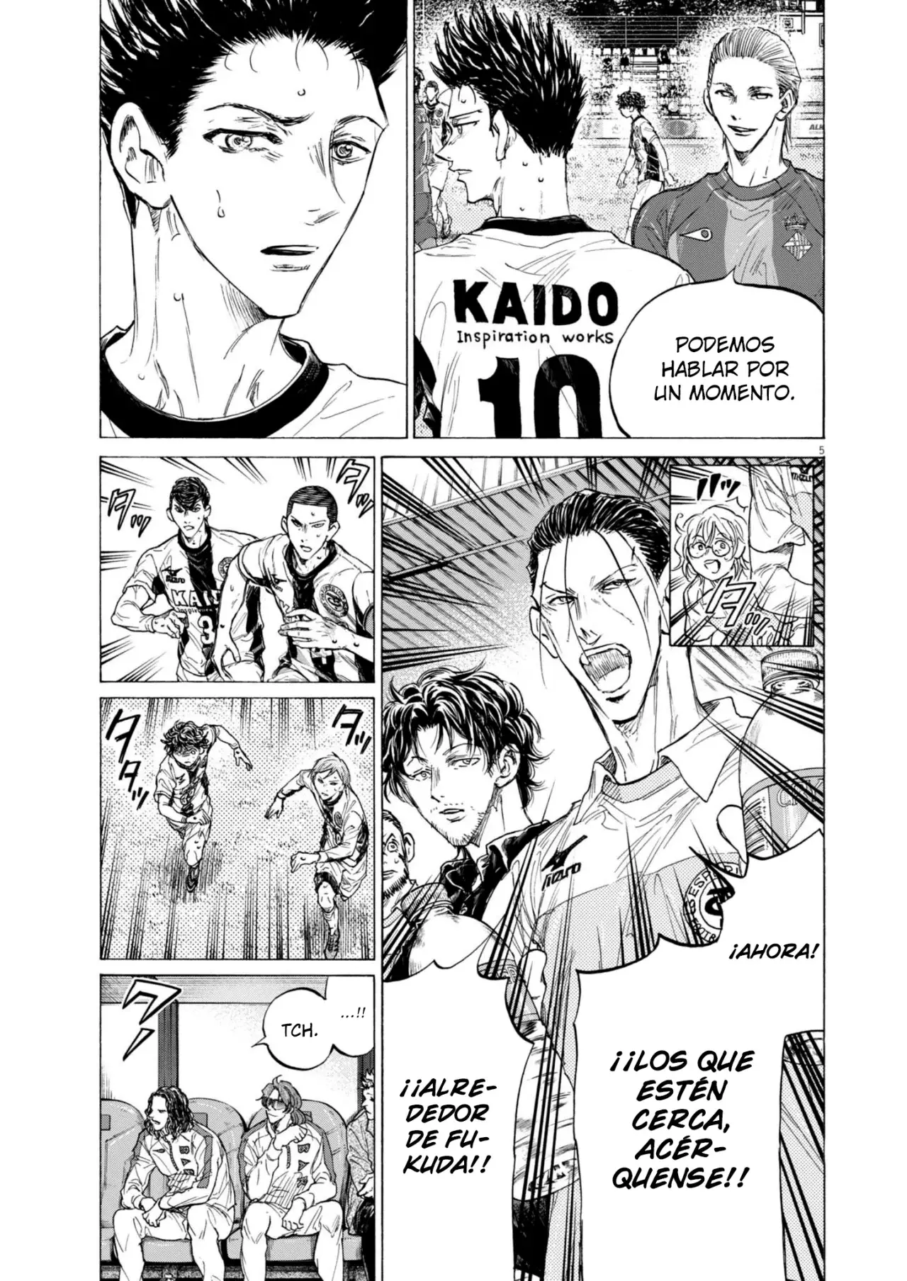 Ao ashi capítulo 380 página 6