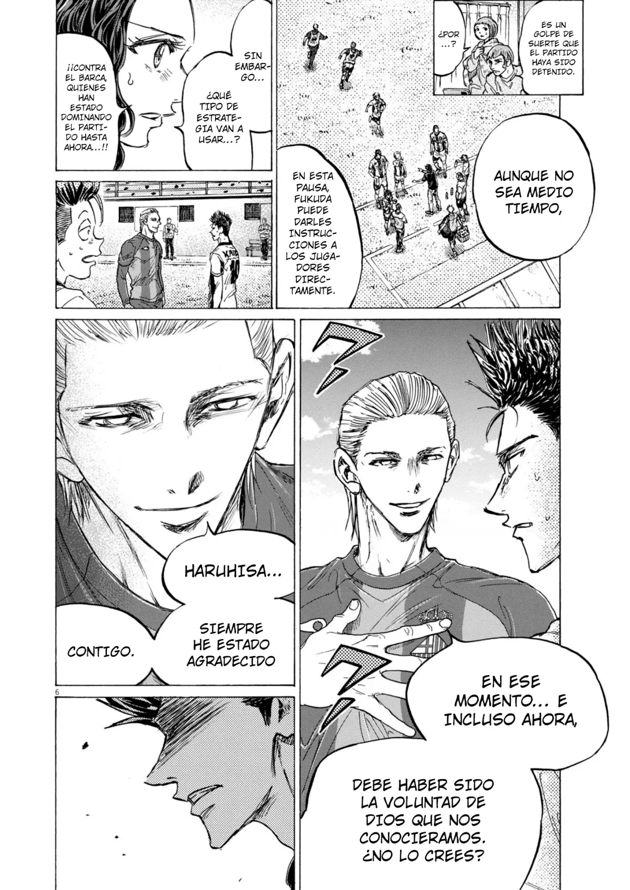 Ao ashi capítulo 380 página 7