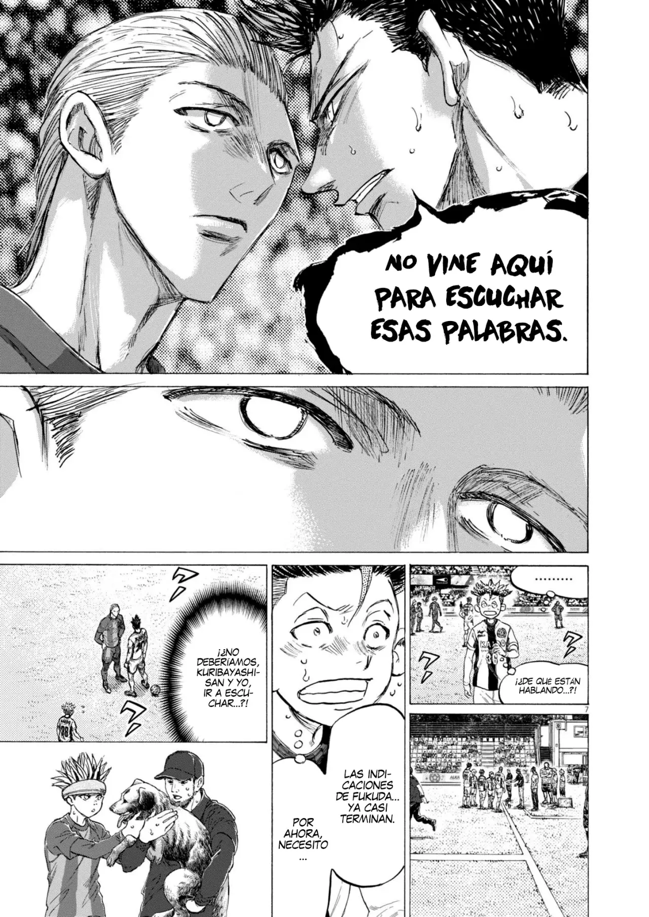 Ao ashi capítulo 380 página 8