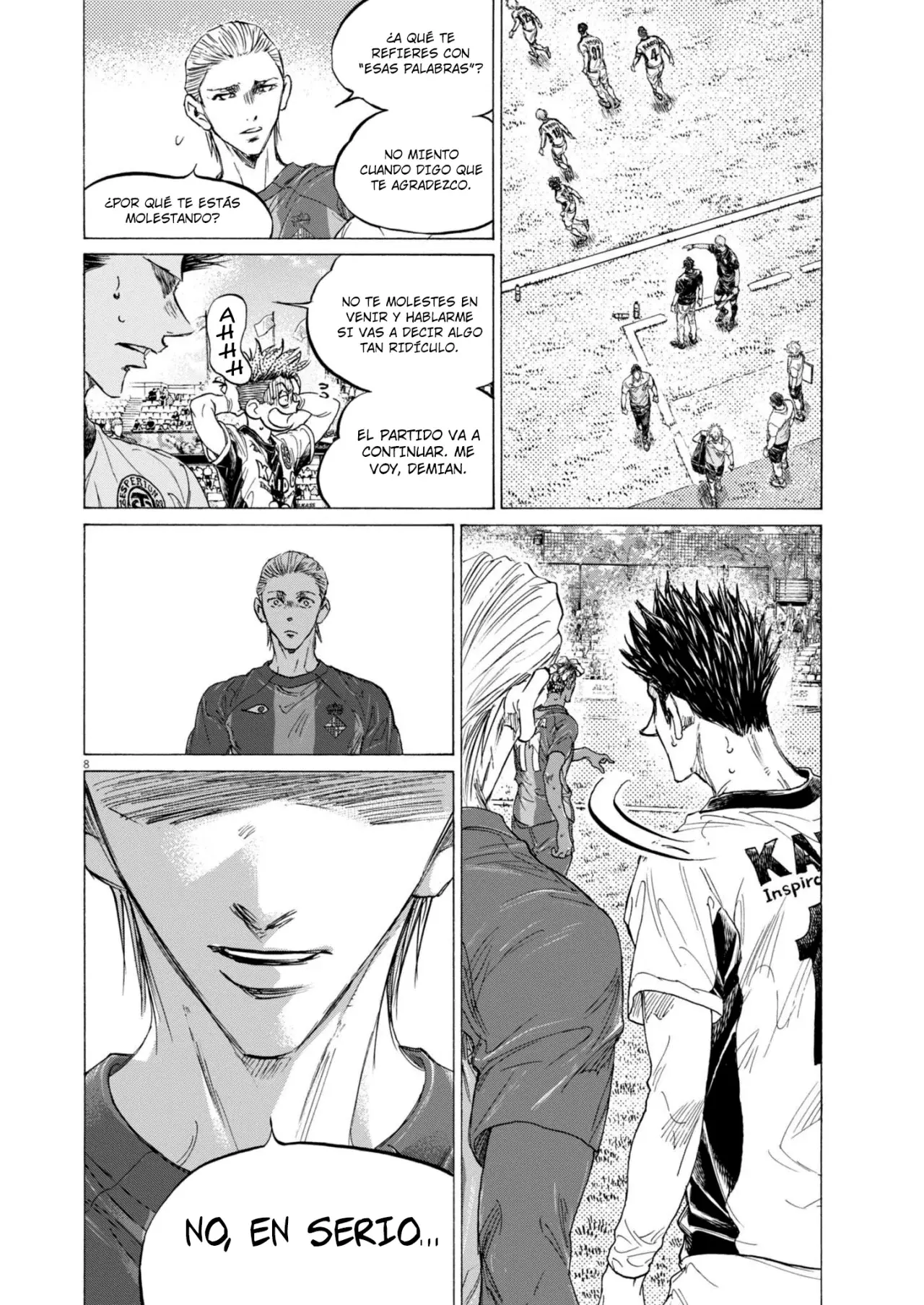 Ao ashi capítulo 380 página 9