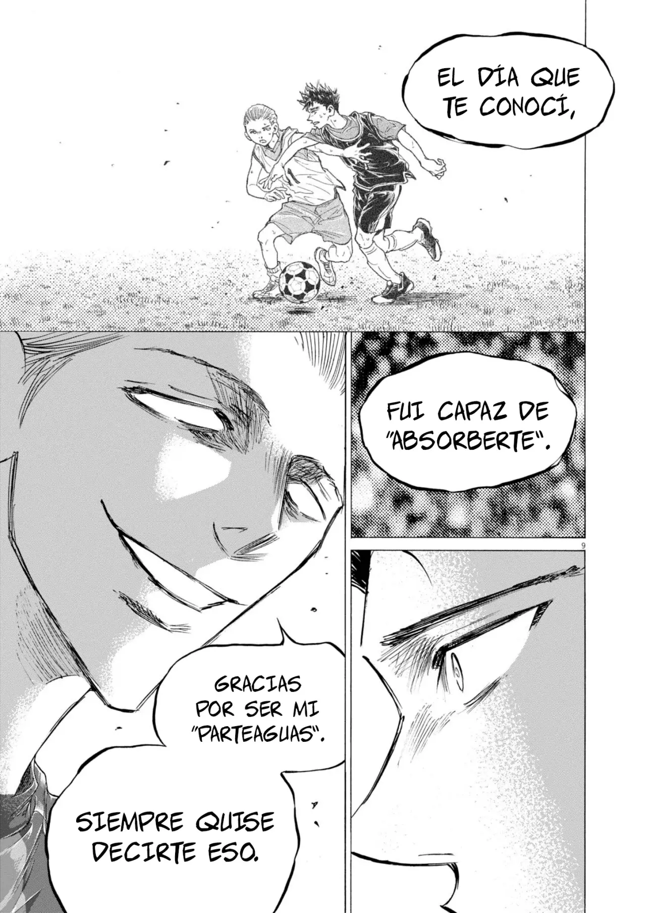 Ao ashi capítulo 380 página 10