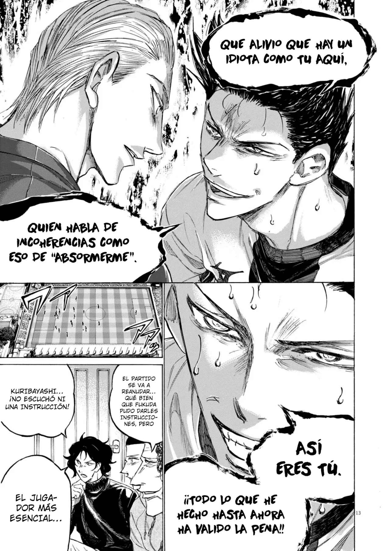 Ao ashi capítulo 380 página 14
