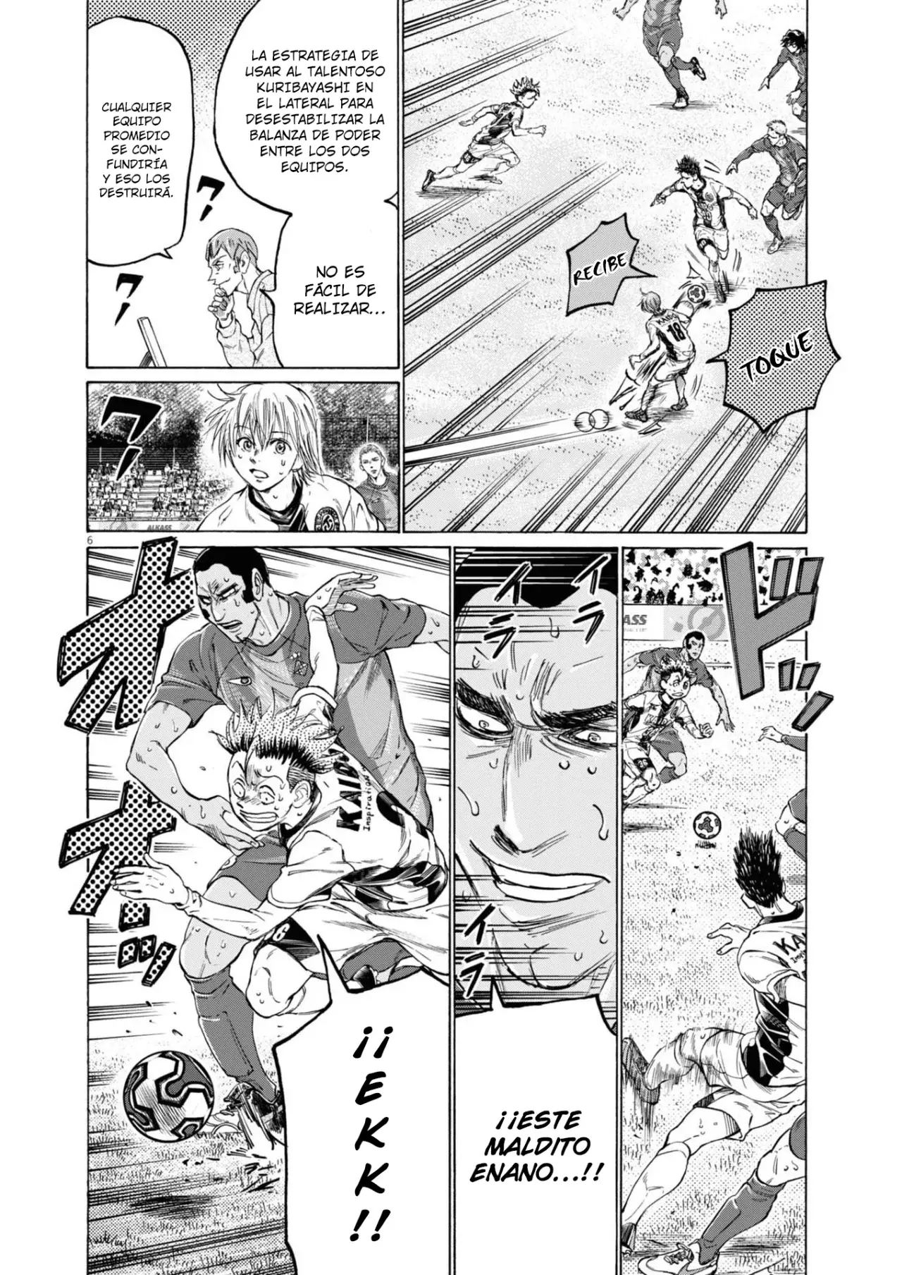 Ao ashi capítulo 382 página 6