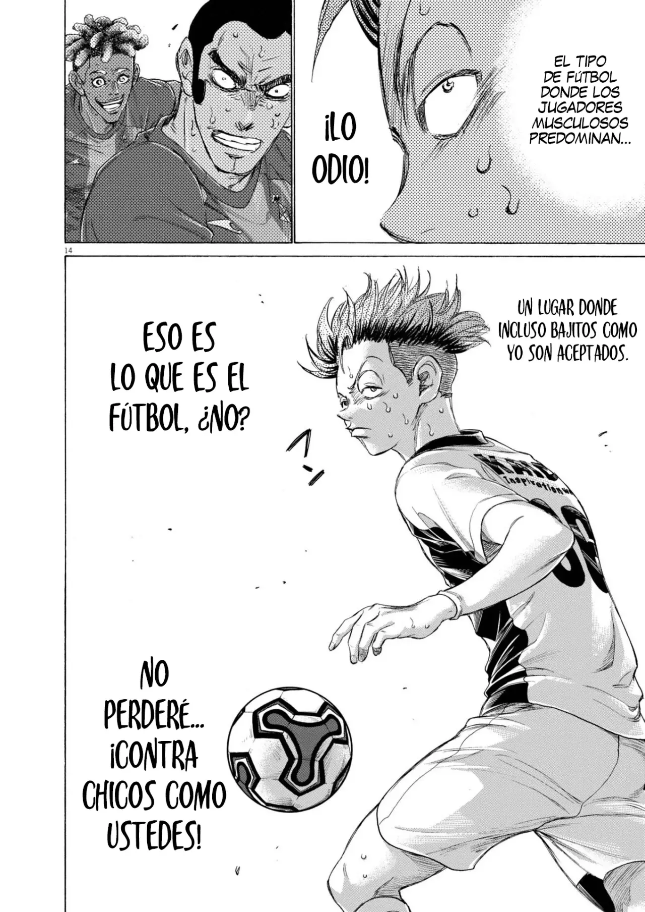 Ao ashi capítulo 382 página 14