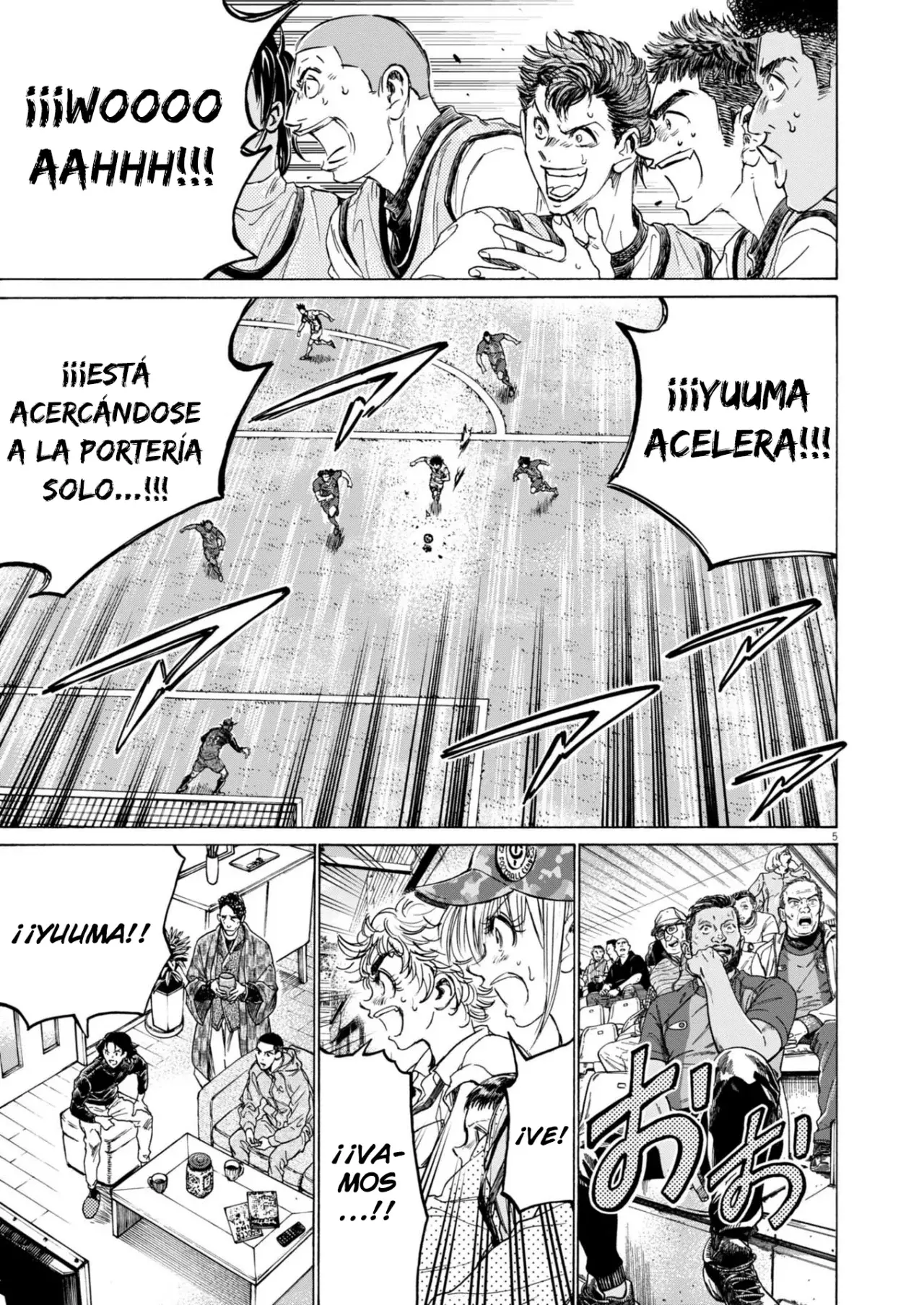 Ao ashi capítulo 383 página 6