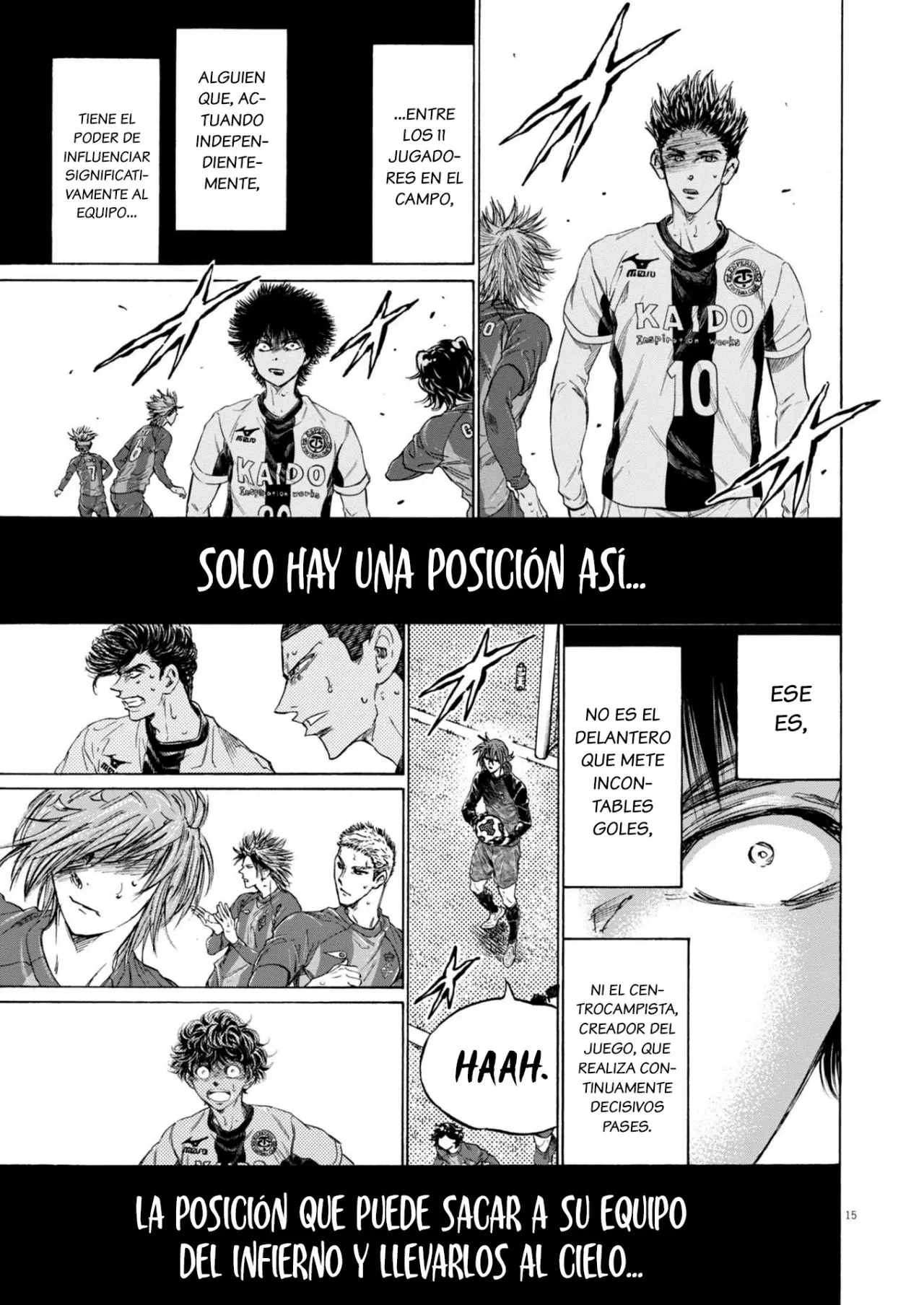 Ao ashi capítulo 383 página 16