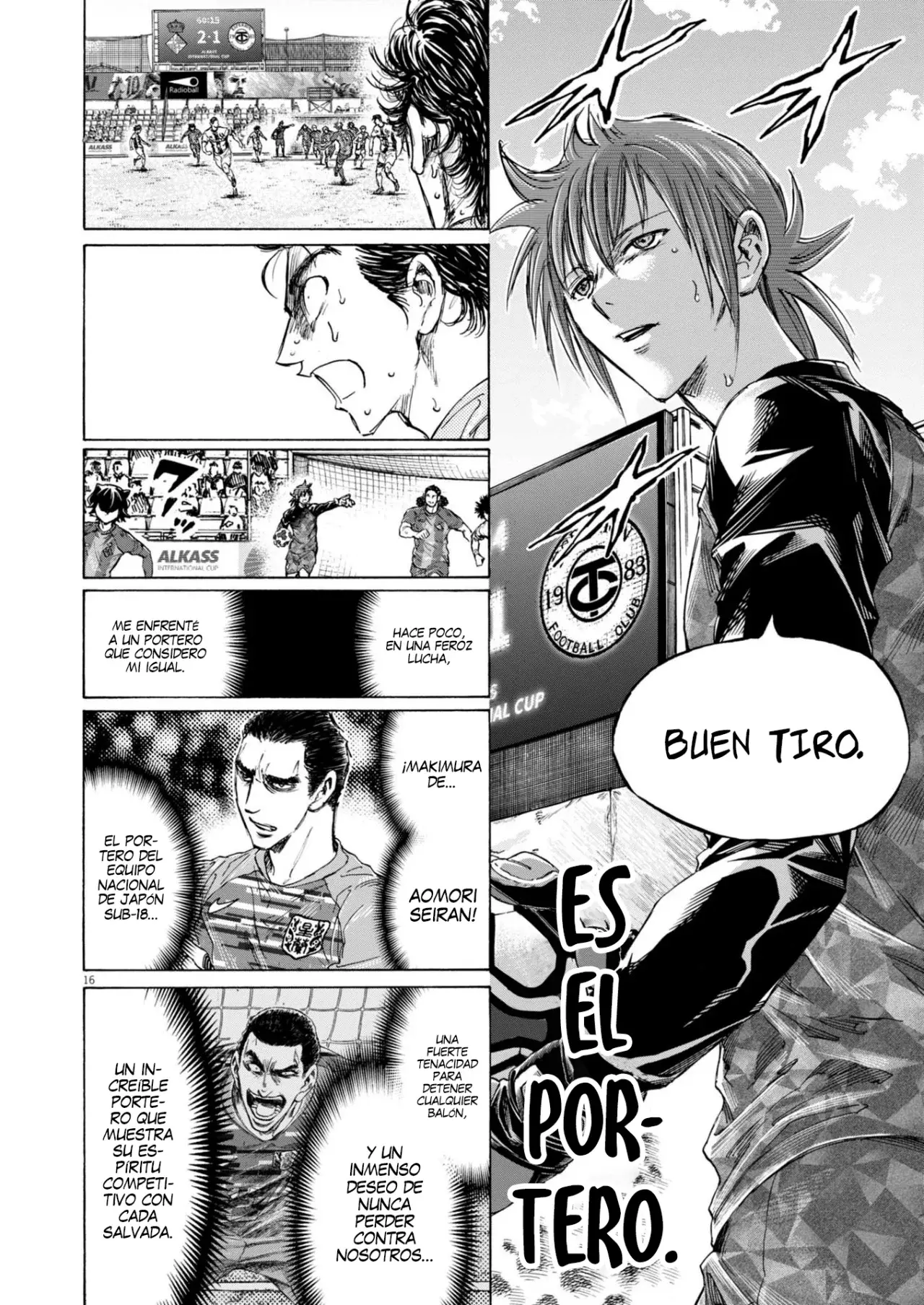 Ao ashi capítulo 383 página 17